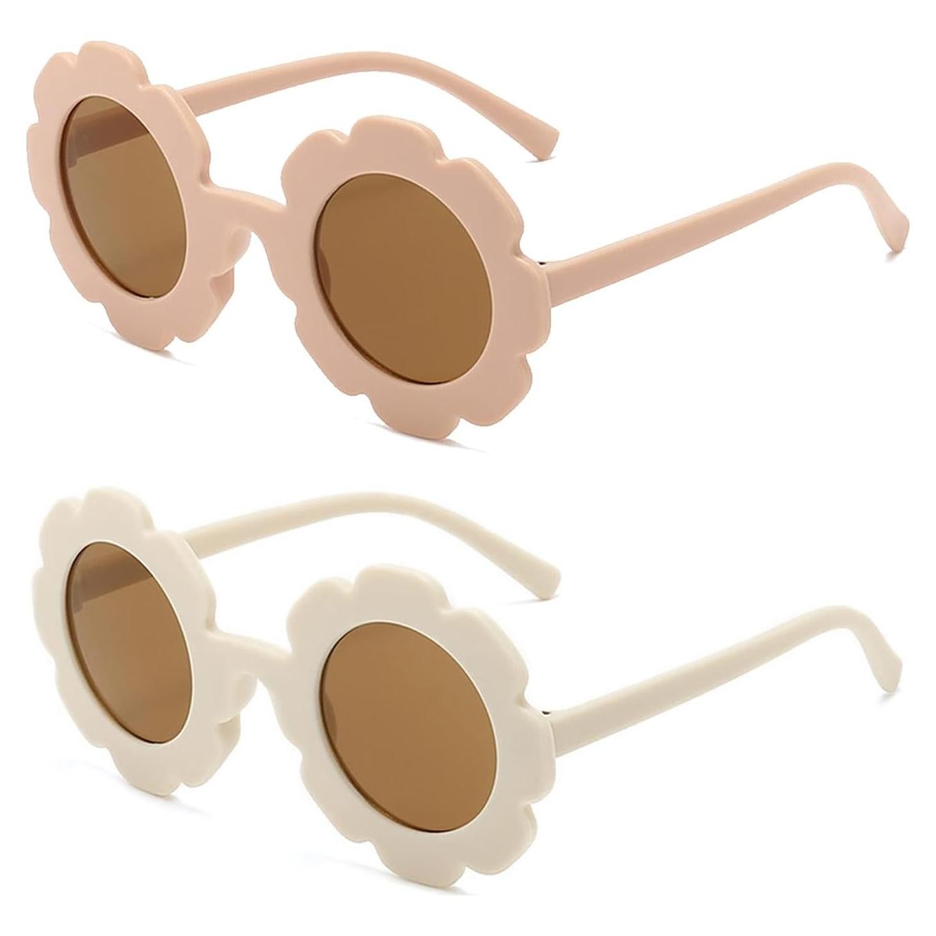 Gafas de sol redondas UV400 para niños - Diseño Girasol