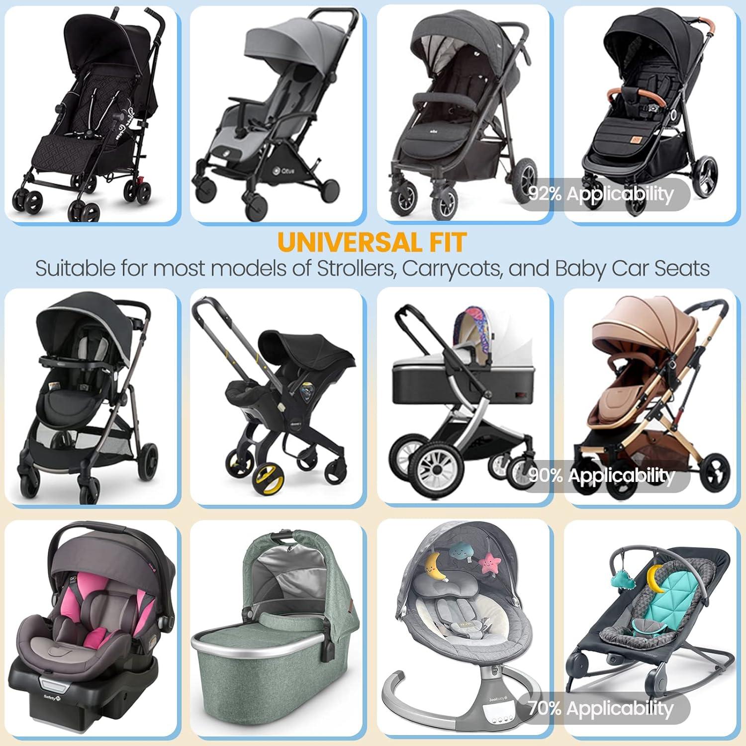 Red para Mosquitos Orzbow para Cochecito Negra 170-240cm