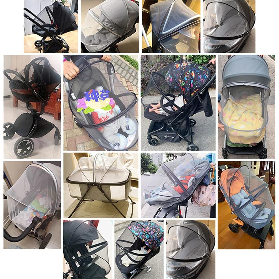 Red para Mosquitos Orzbow para Cochecito Negra 170-240cm