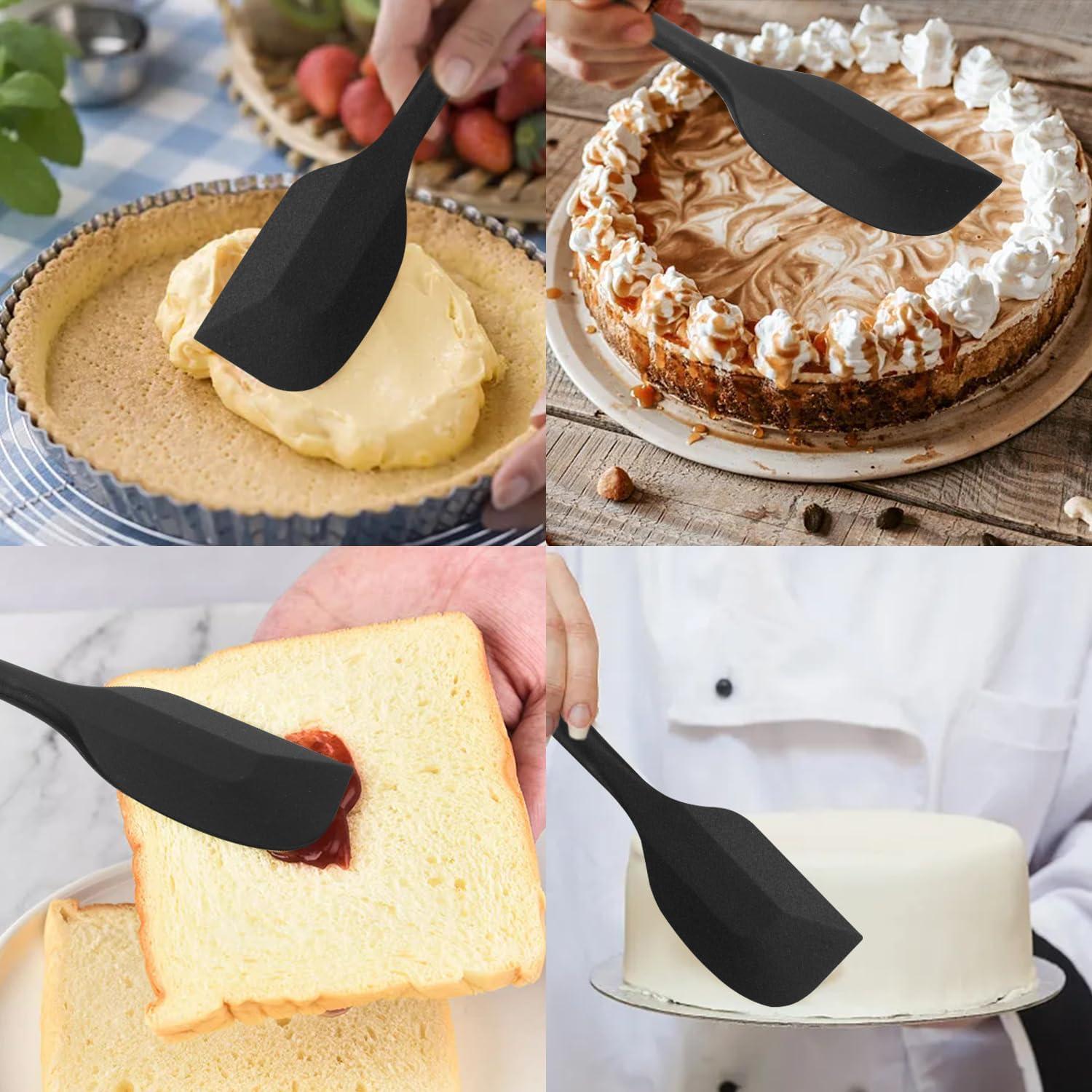 Juego de Espátulas de Silicona MOACC 6 Piezas Resistente al Calor