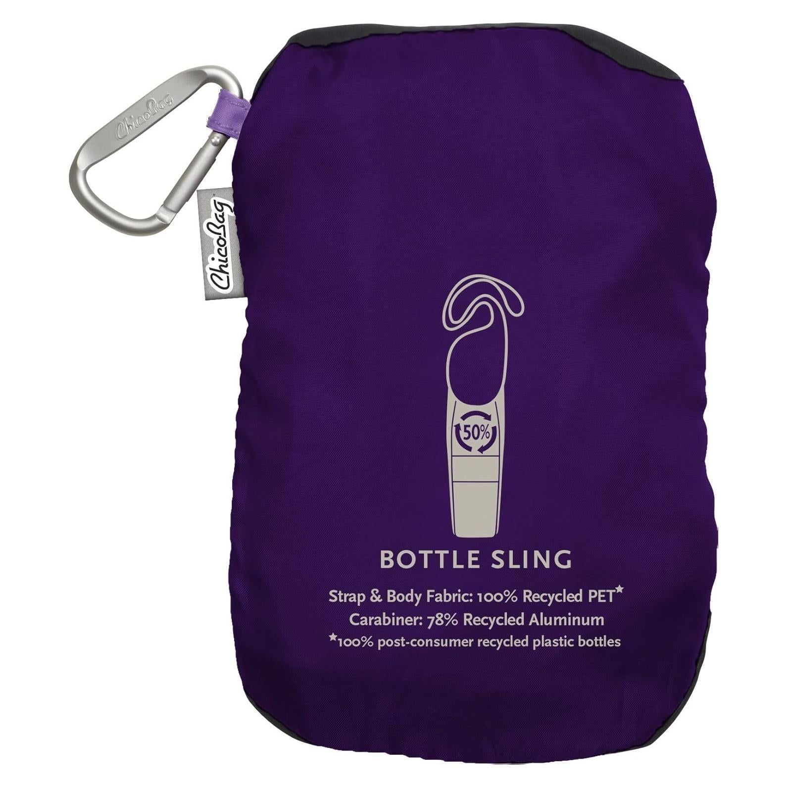 Funda para Botella de Agua ChicoBag rePETe Ecológica Amatista