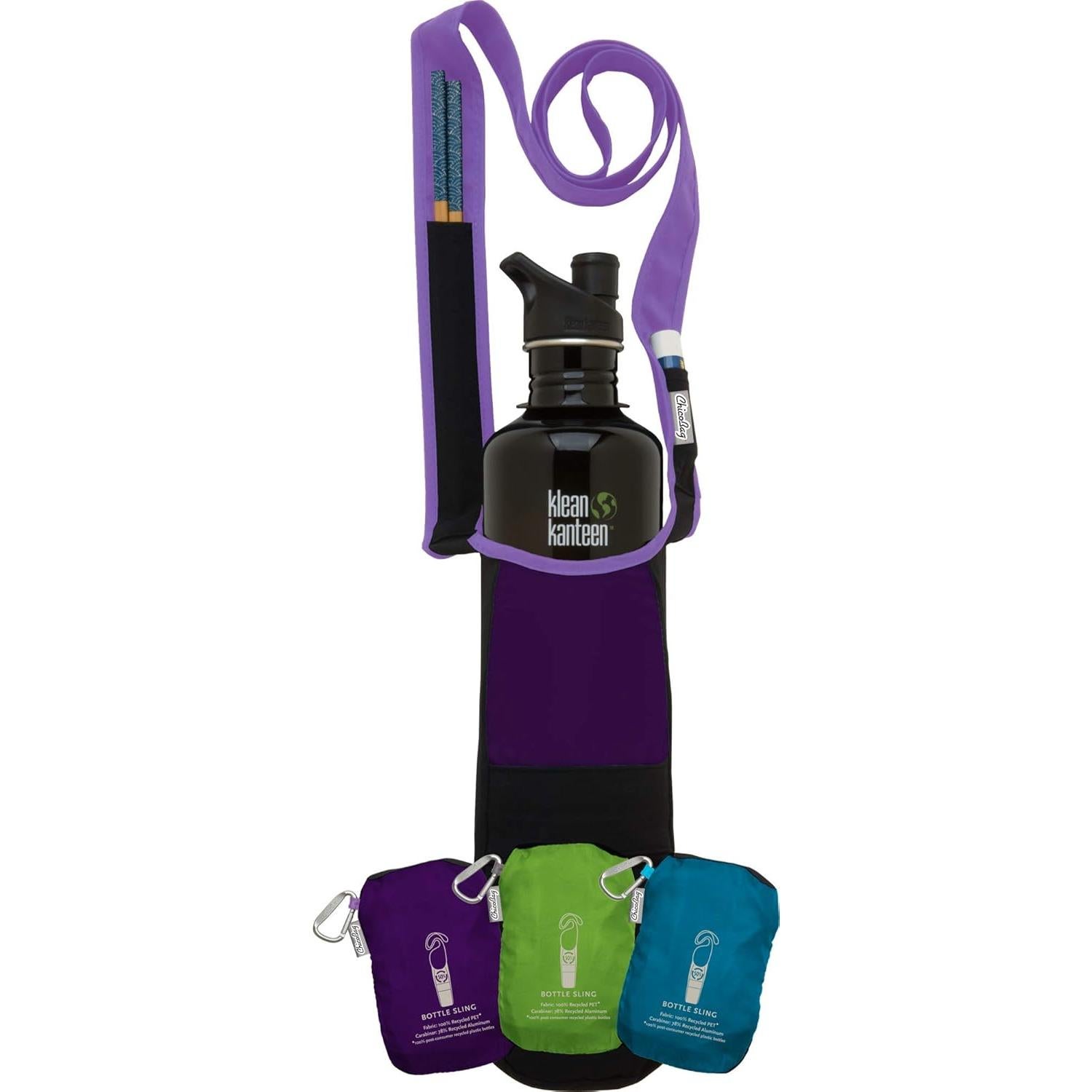 Funda para Botella de Agua ChicoBag rePETe Ecológica Amatista