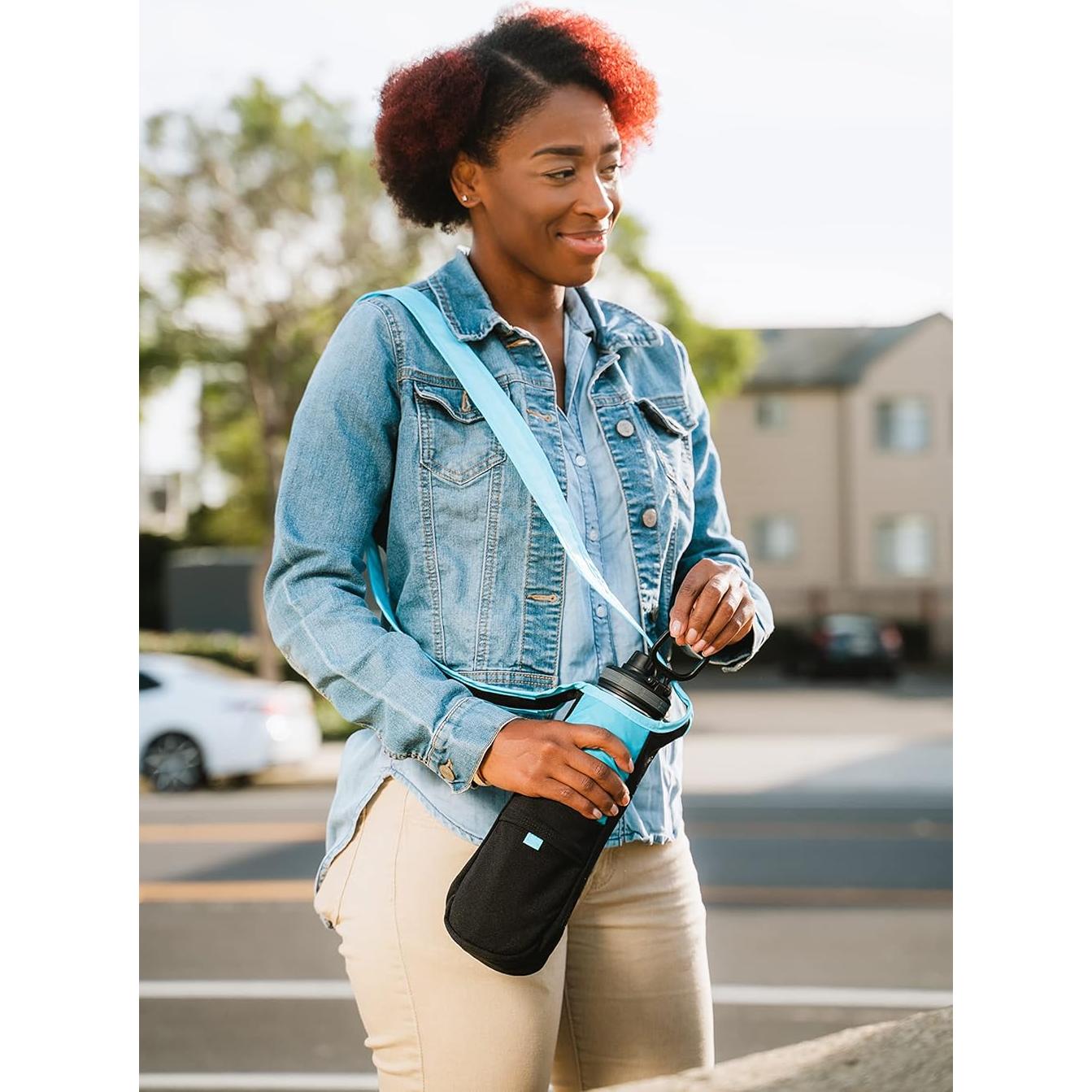 Funda para Botella de Agua ChicoBag rePETe Ecológica Amatista