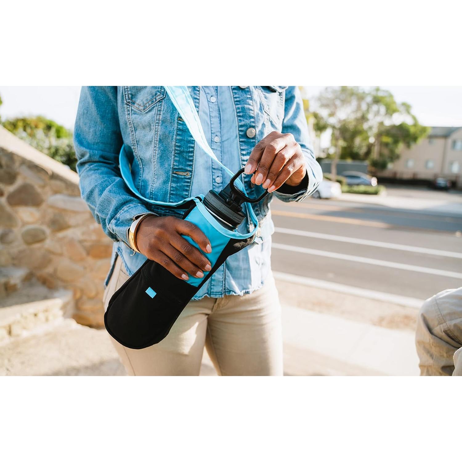 Funda para Botella de Agua ChicoBag rePETe Ecológica Amatista