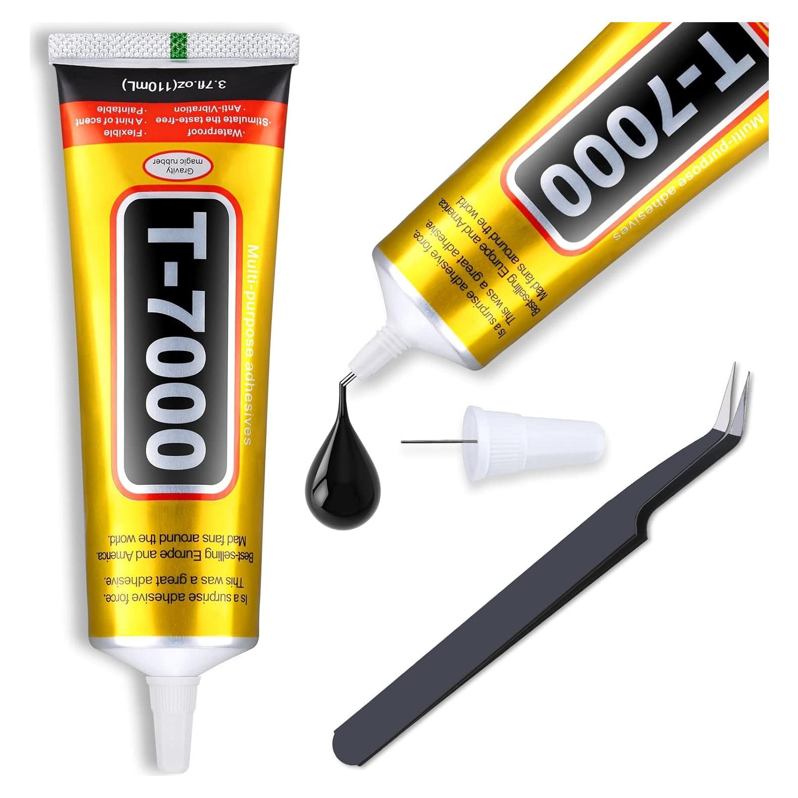 Pegamento Adhesivo Negro T-7000 Cridoz 110ml Multiusos