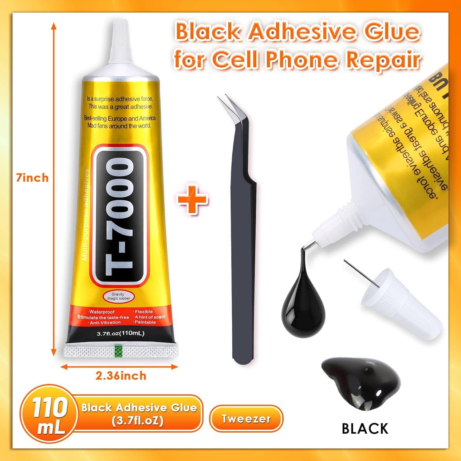 Pegamento Adhesivo Negro T-7000 Cridoz 110ml Multiusos