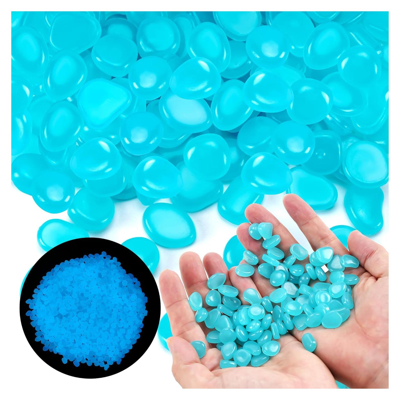 Rocas Brillantes en la Oscuridad Oun Nana 1000 PCS Azul