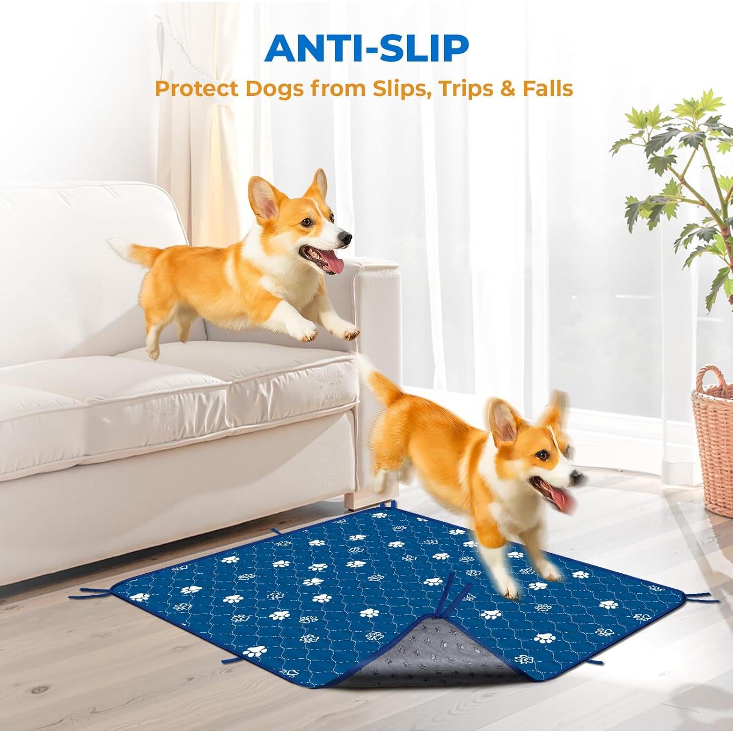Almohadillas Lavables para Perros Fostanfly 91x104cm Paquete de 2