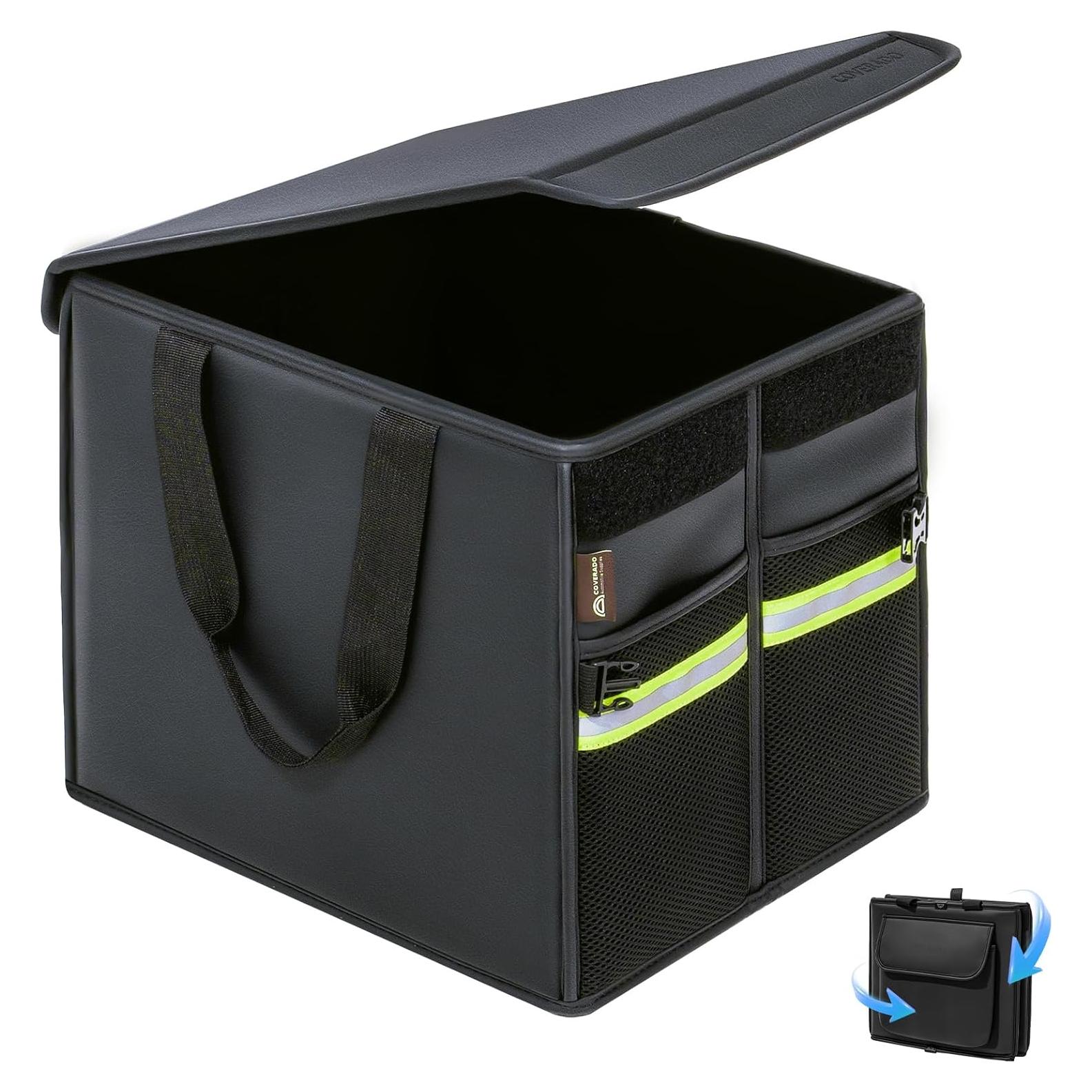 Organizador de Maletero Coverado CORZ002 de Cuero Nappa 30L