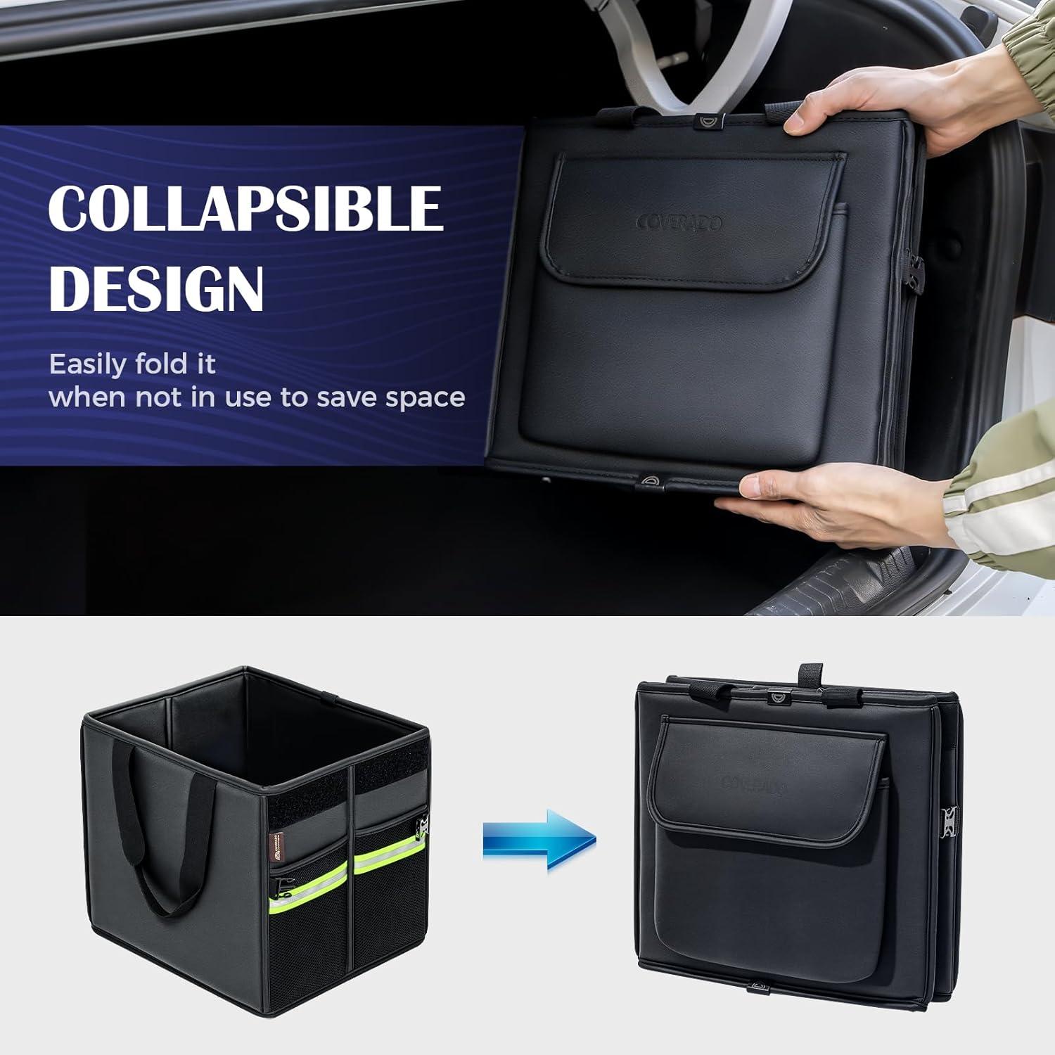 Organizador de Maletero Coverado CORZ002 de Cuero Nappa 30L