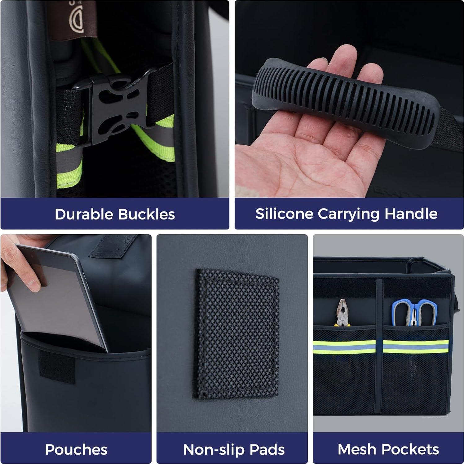 Organizador de Maletero Coverado CORZ002 de Cuero Nappa 30L