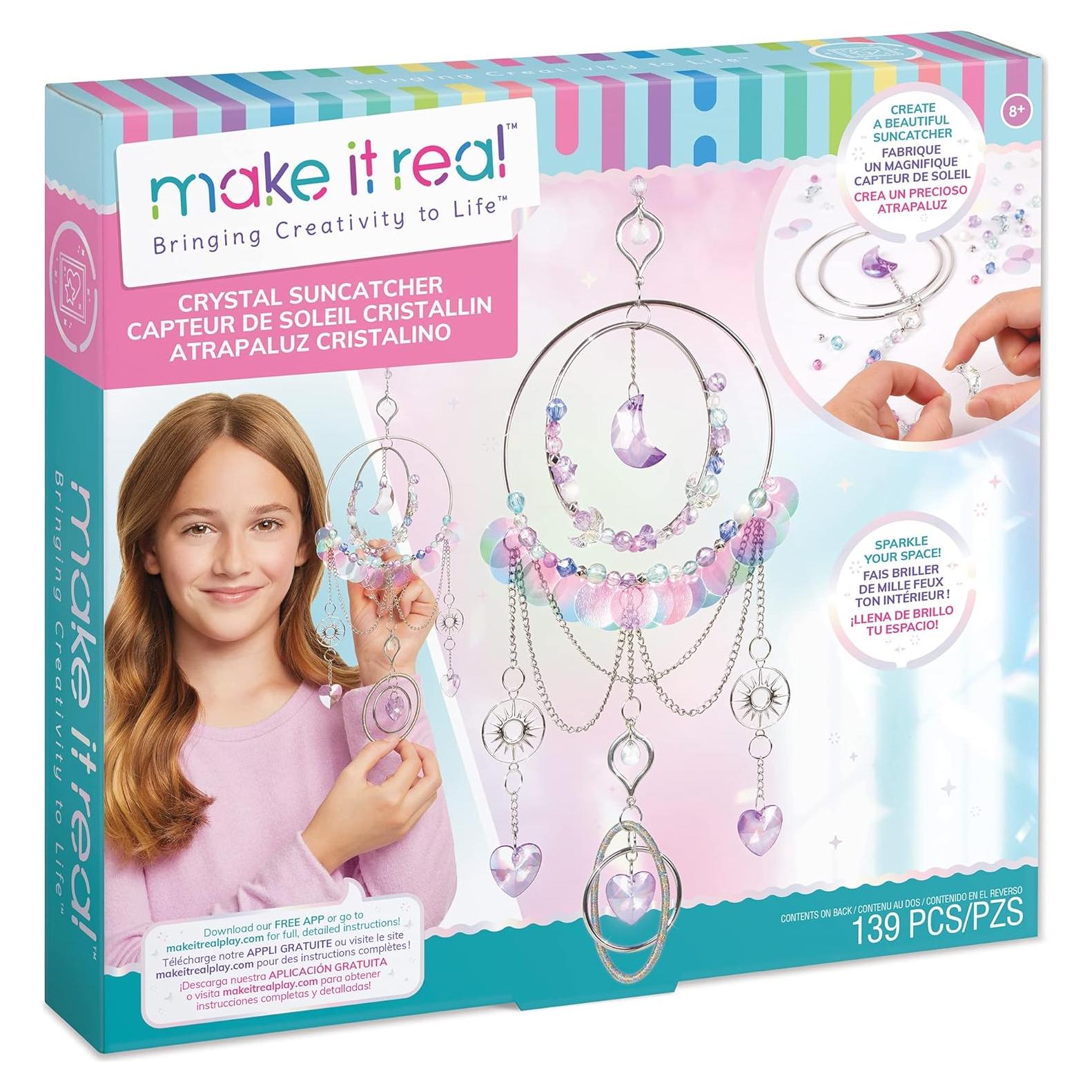 Kit DIY Atrapa Rayos de Sol de Cristal Hazlo Real - 139 Piezas