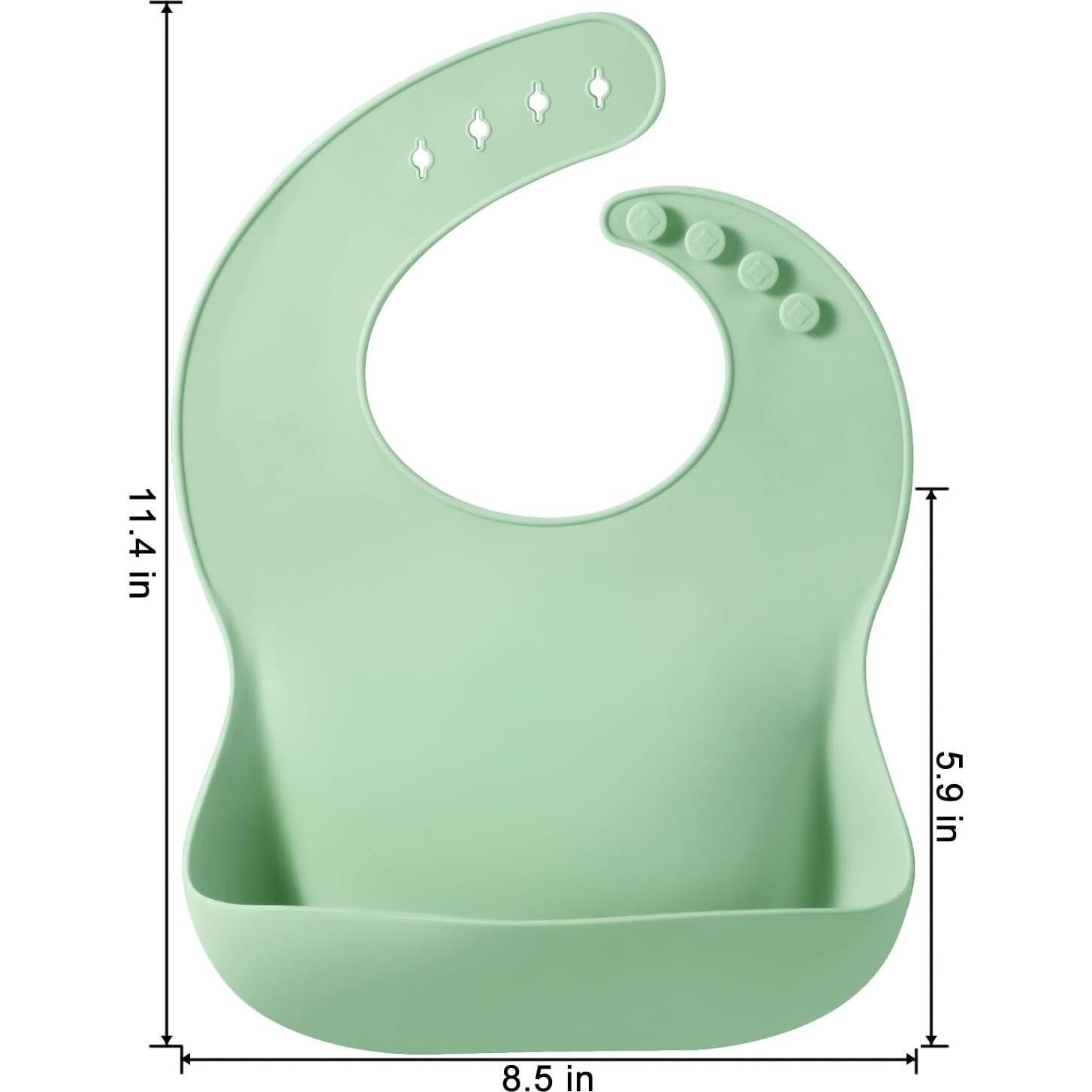 Conjunto de Alimentación de Silicona PandaEar - 5 Piezas para Bebés