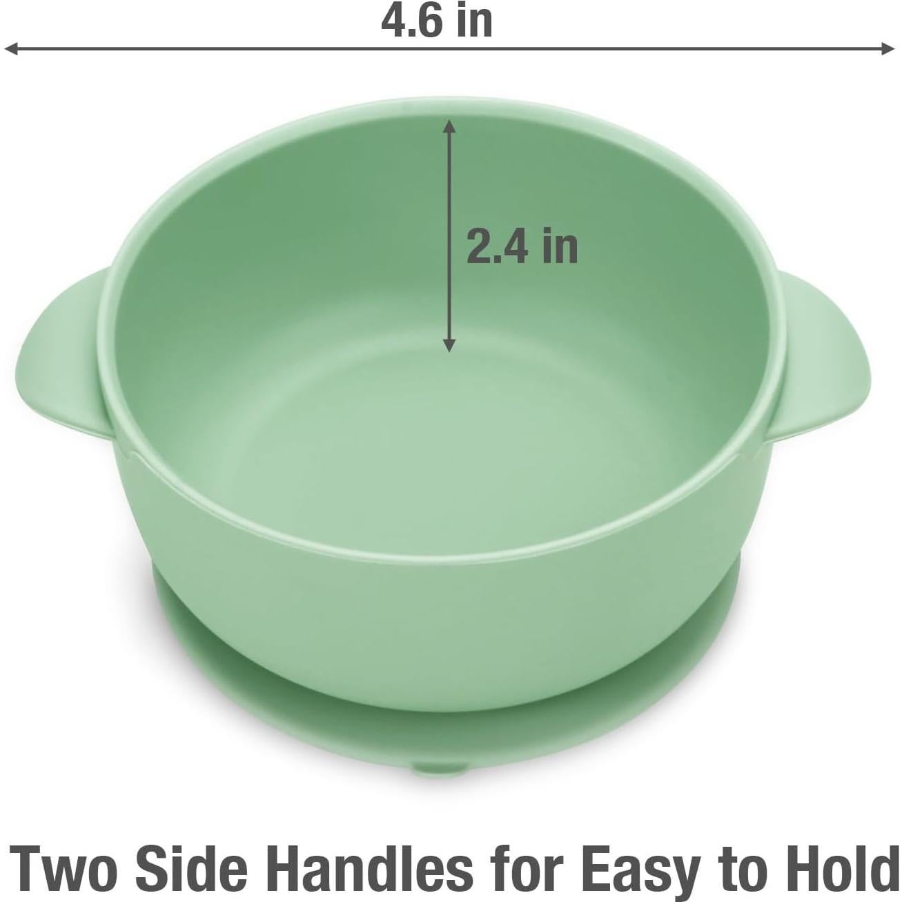 Conjunto de Alimentación de Silicona PandaEar - 5 Piezas para Bebés