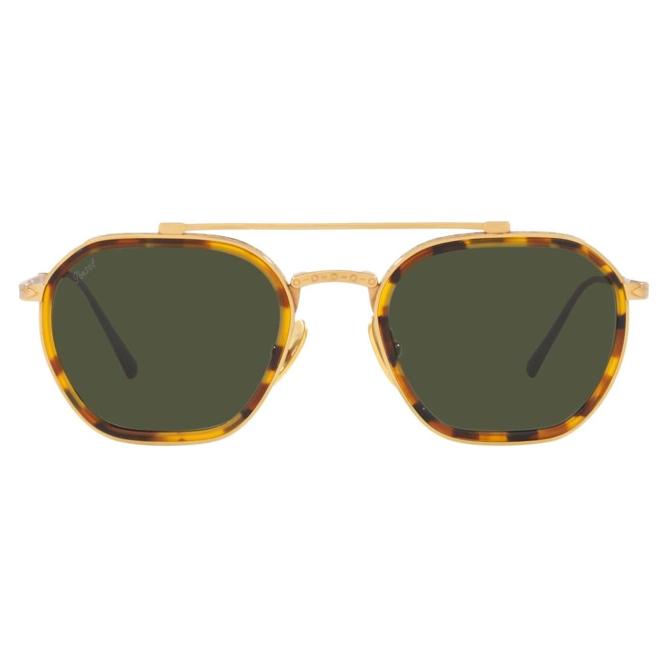 Gafas de sol Persol PO5010ST Piloto Dorado Verde 49mm