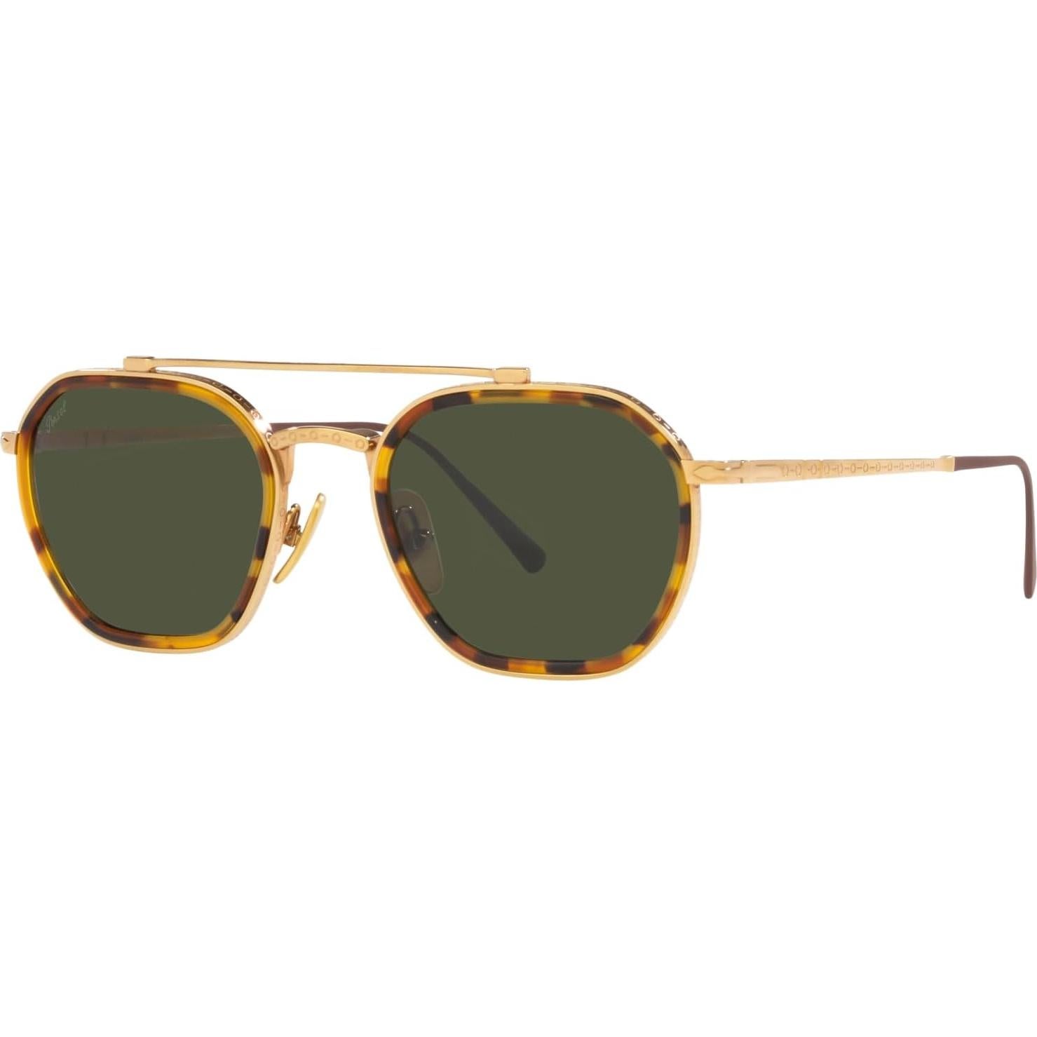 Gafas de sol Persol PO5010ST Piloto Dorado Verde 49mm