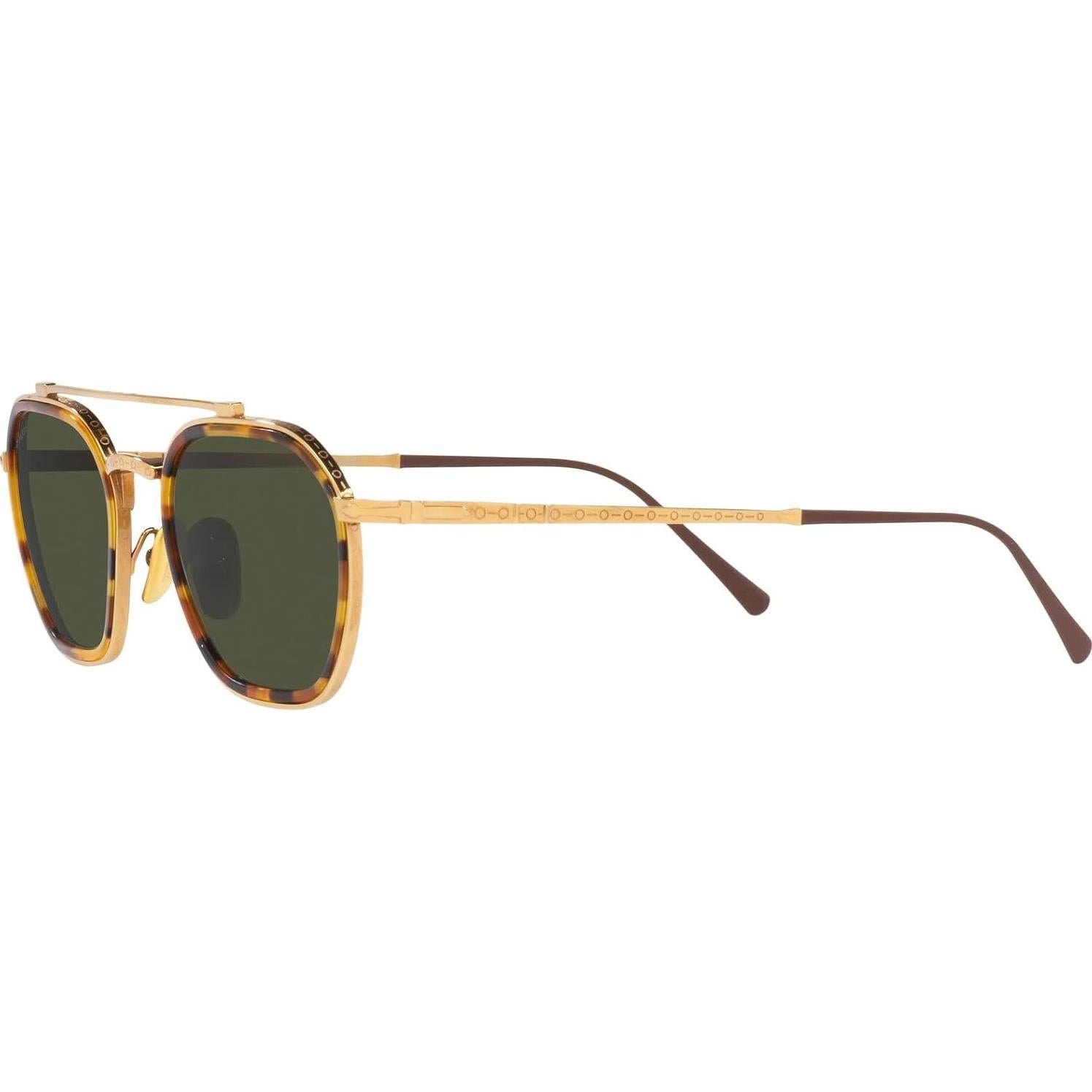 Gafas de sol Persol PO5010ST Piloto Dorado Verde 49mm