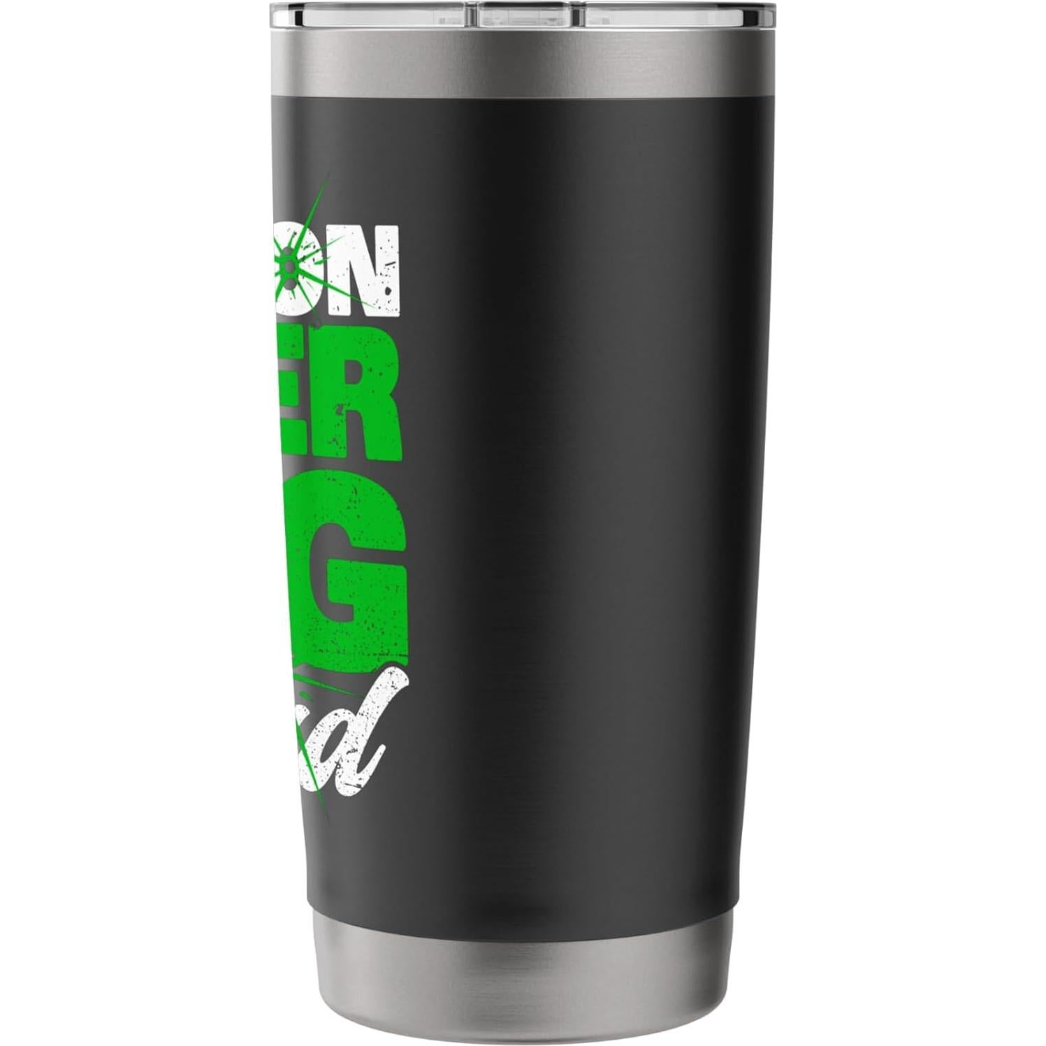 Vaso de Acero Inoxidable Aislado 20 oz Favores de Fiesta Laser Tag