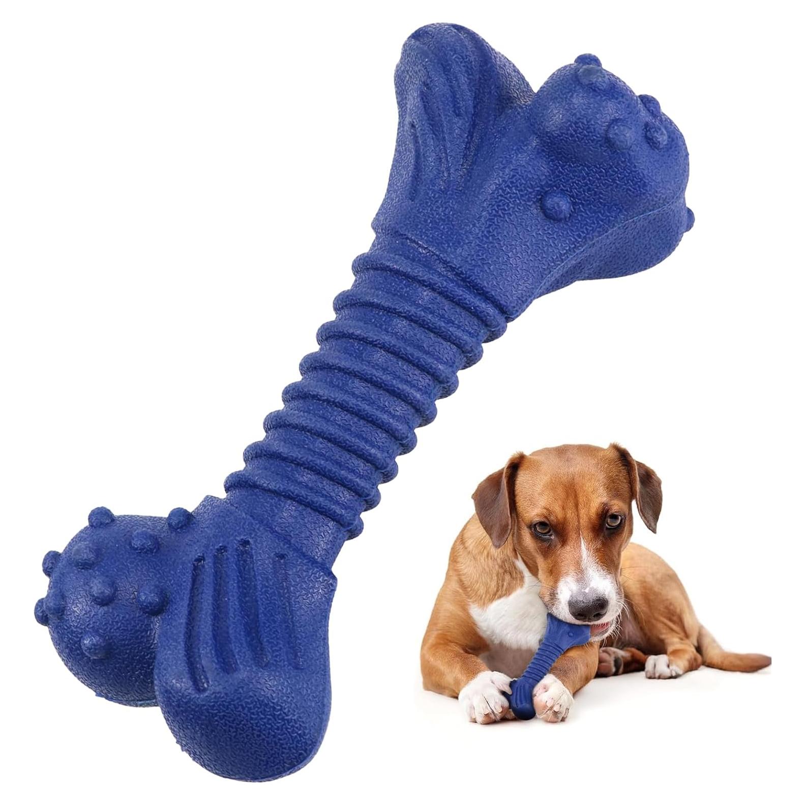 Juguete Indestructible para Perros Doudele - Hueso de Goma 23cm