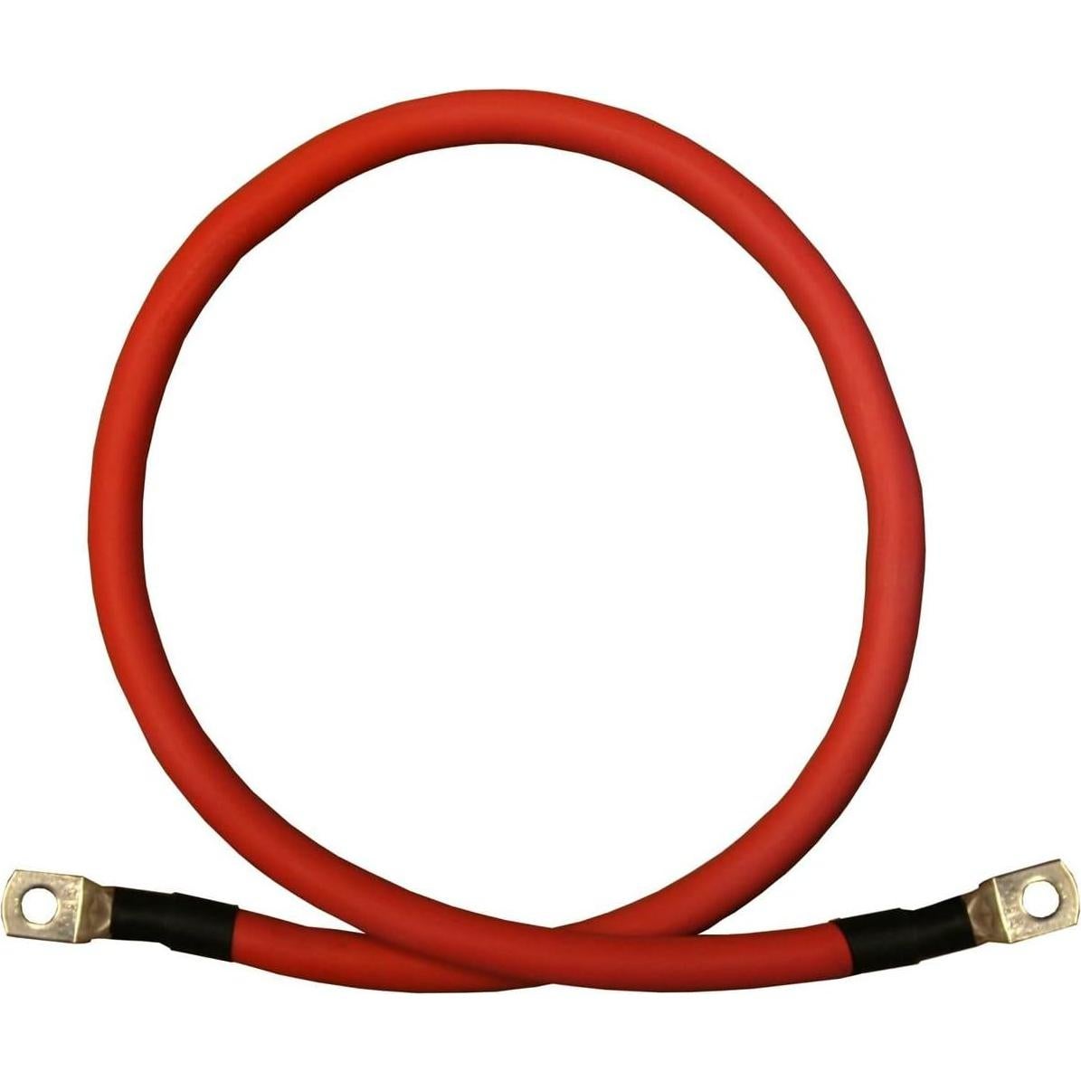 Cables de Batería de Cobre Puro WindyNation 2 AWG 0.3 m