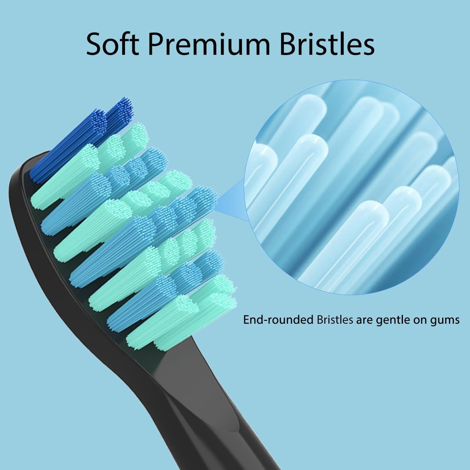 Cabezas de cepillo de dientes HOFAM para FairyWill - 8 unidades