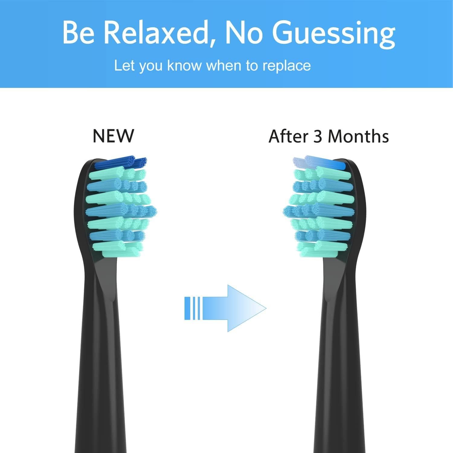 Cabezas de cepillo de dientes HOFAM para FairyWill - 8 unidades