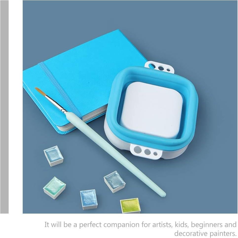 Lavadora de Pinceles Plegable Wakauto 12.5x12.5cm Silicona