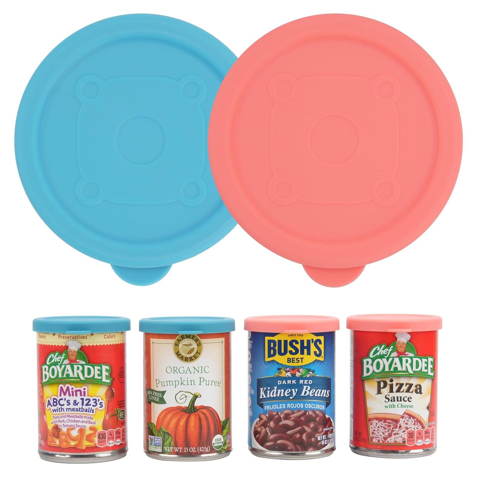 2 Tapas de Silicona para Latas de 3 Pulgadas Purekra