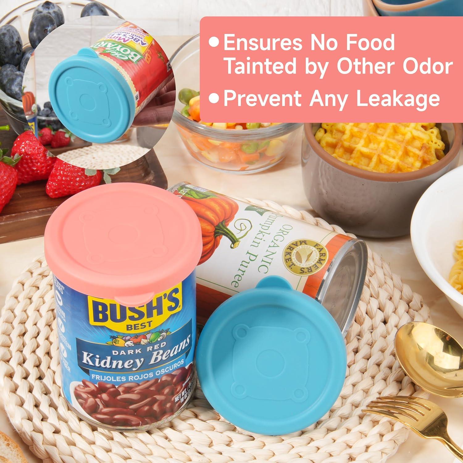 2 Tapas de Silicona para Latas de 3 Pulgadas Purekra