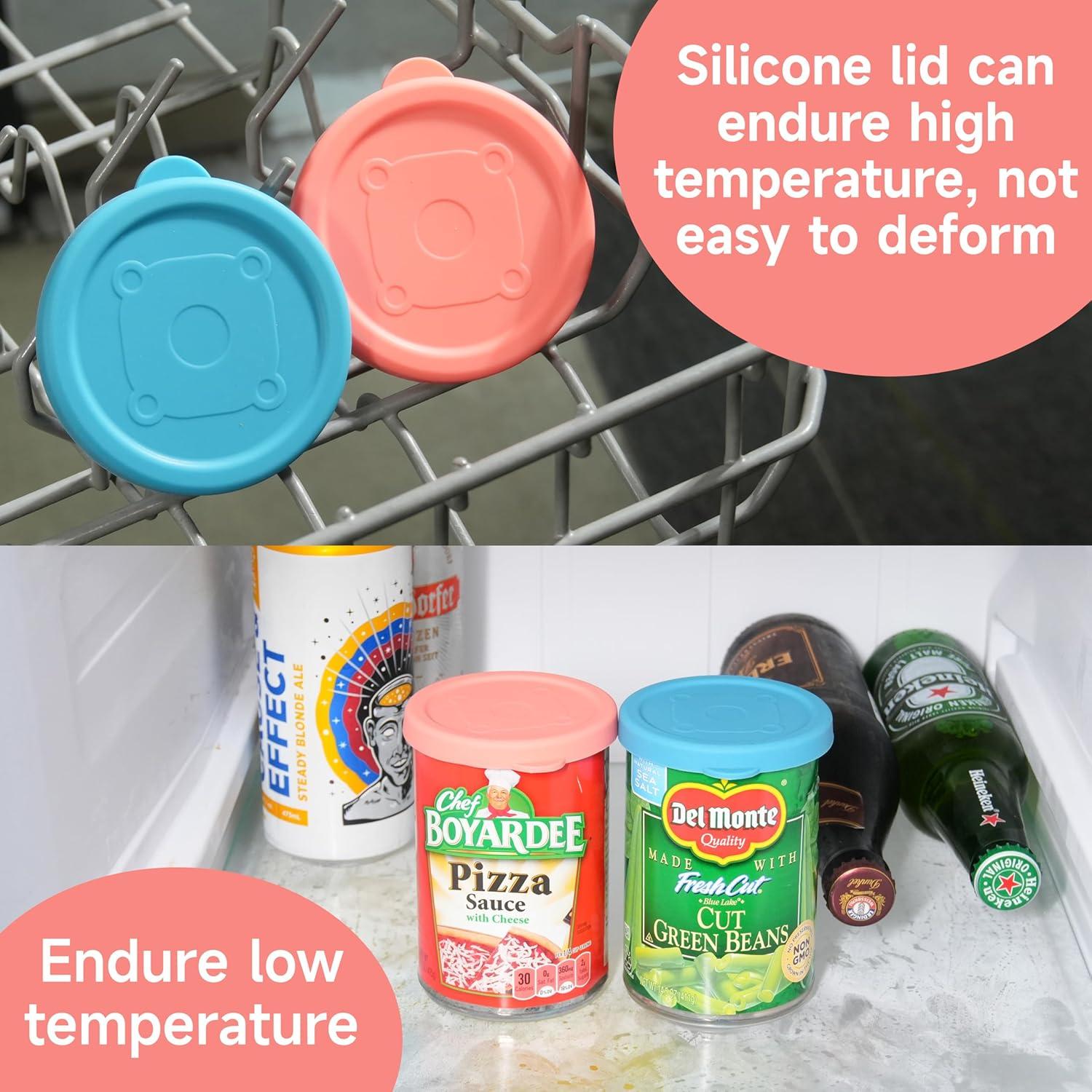 2 Tapas de Silicona para Latas de 3 Pulgadas Purekra