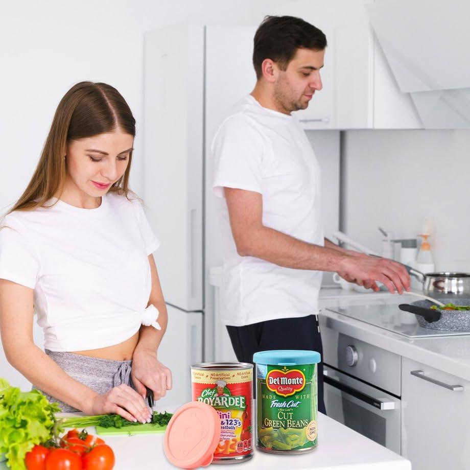 2 Tapas de Silicona para Latas de 3 Pulgadas Purekra