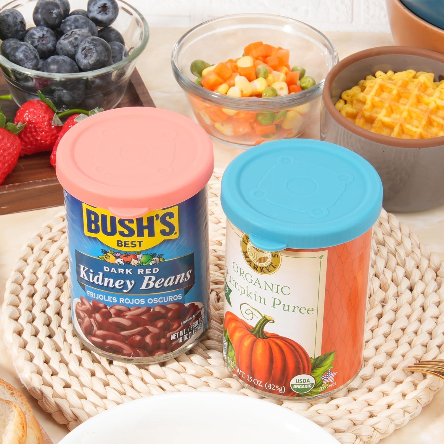 2 Tapas de Silicona para Latas de 3 Pulgadas Purekra