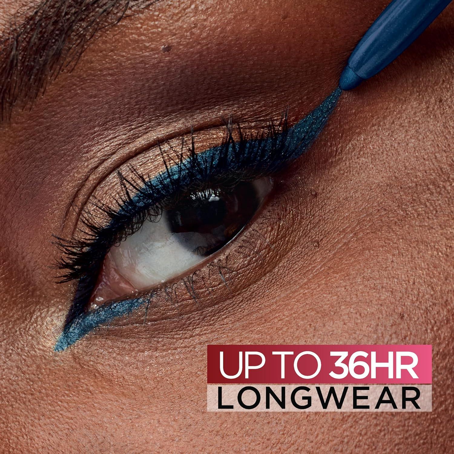 L'Oreal Paris Infallible Grip Lápiz de Eyeliner Jersey Azul 0.28 g