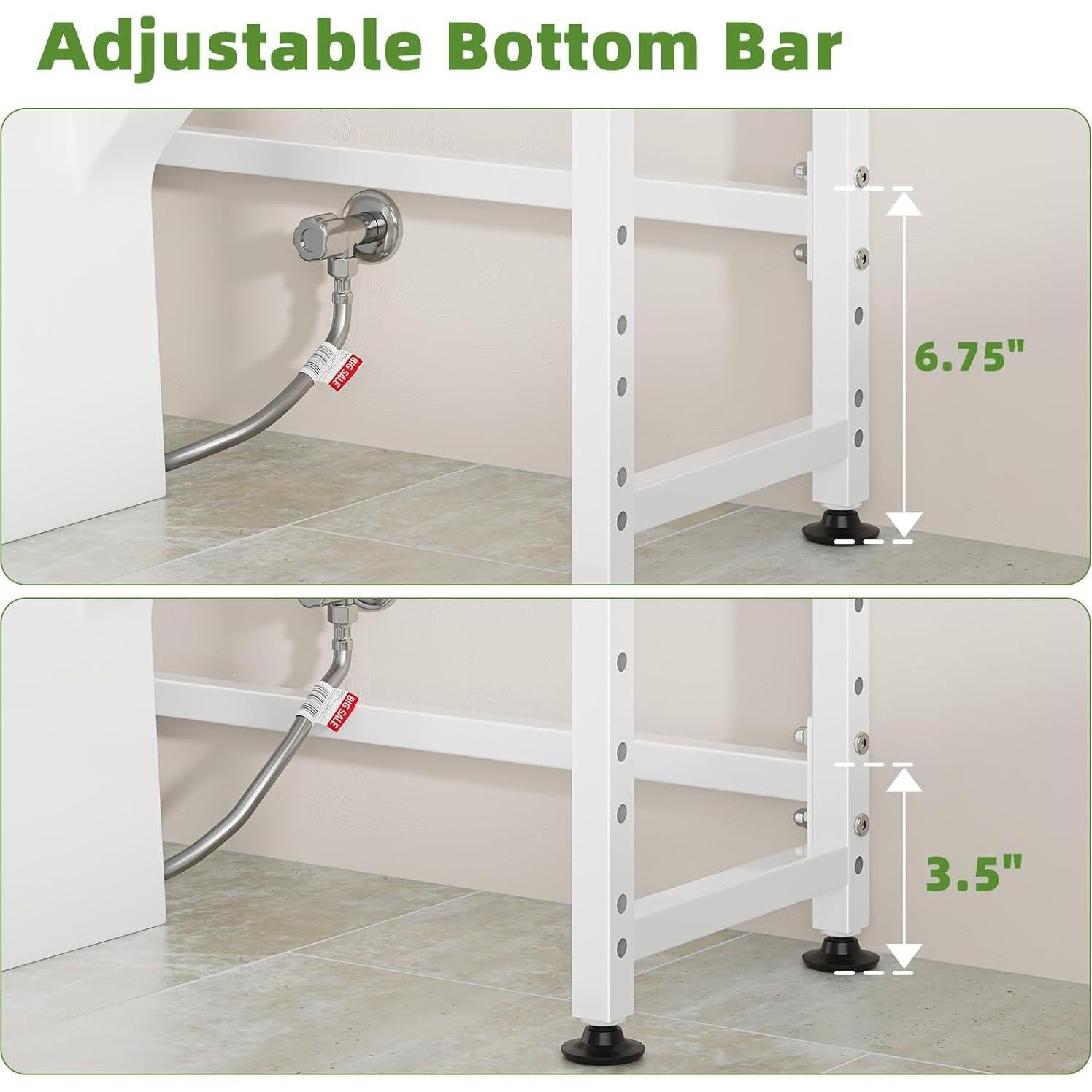 Estante de Almacenamiento sobre Inodoro Simple Trending 8 Niveles