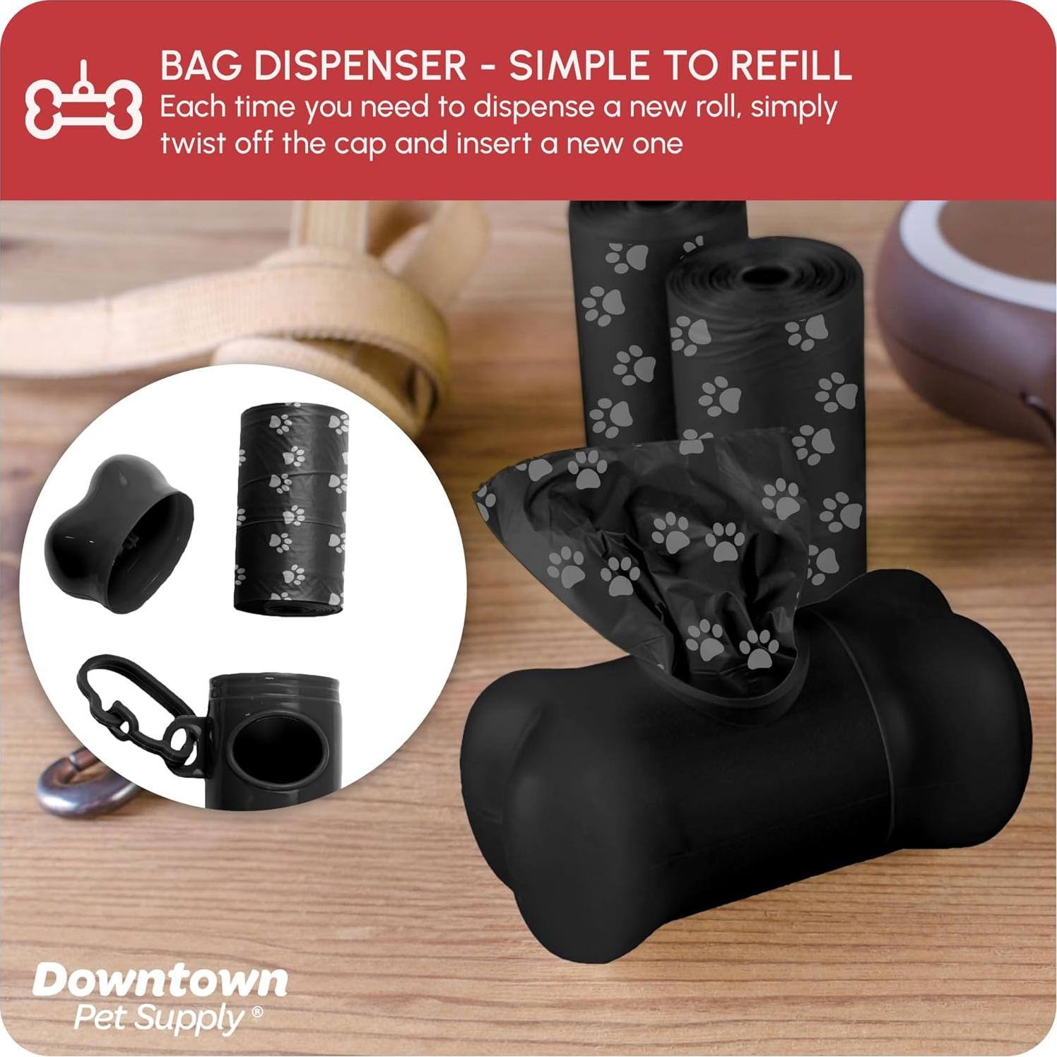 Bolsas de Desechos para Perros Downtown Pet Supply 180 Unidades