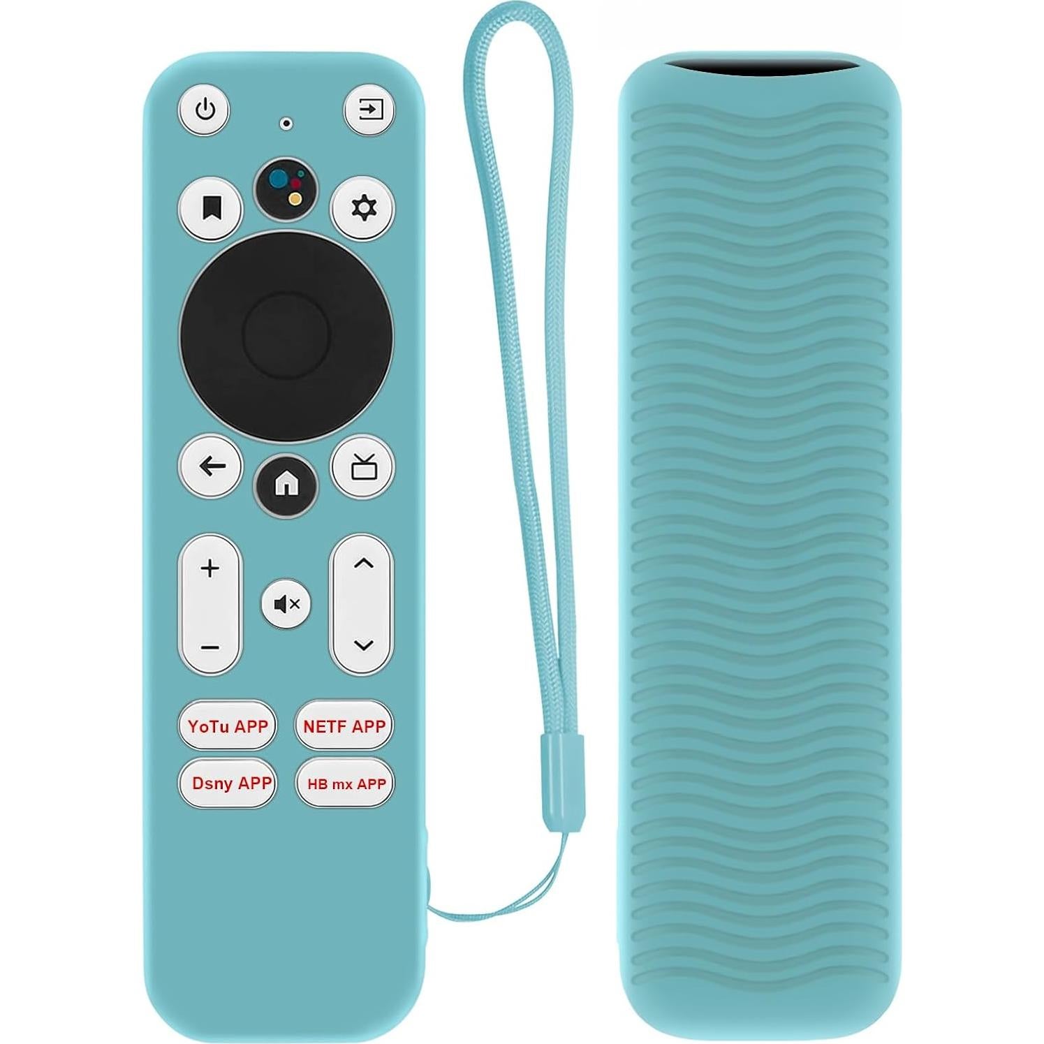 5 Fundas Protectores de Silicona para Control Remoto Onn 4K UHD