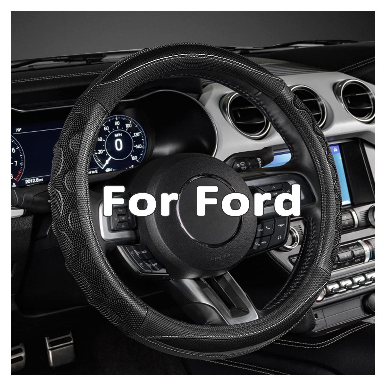 Cubierta de Volante GIANT PANDA para Ford 37-38 cm Negra