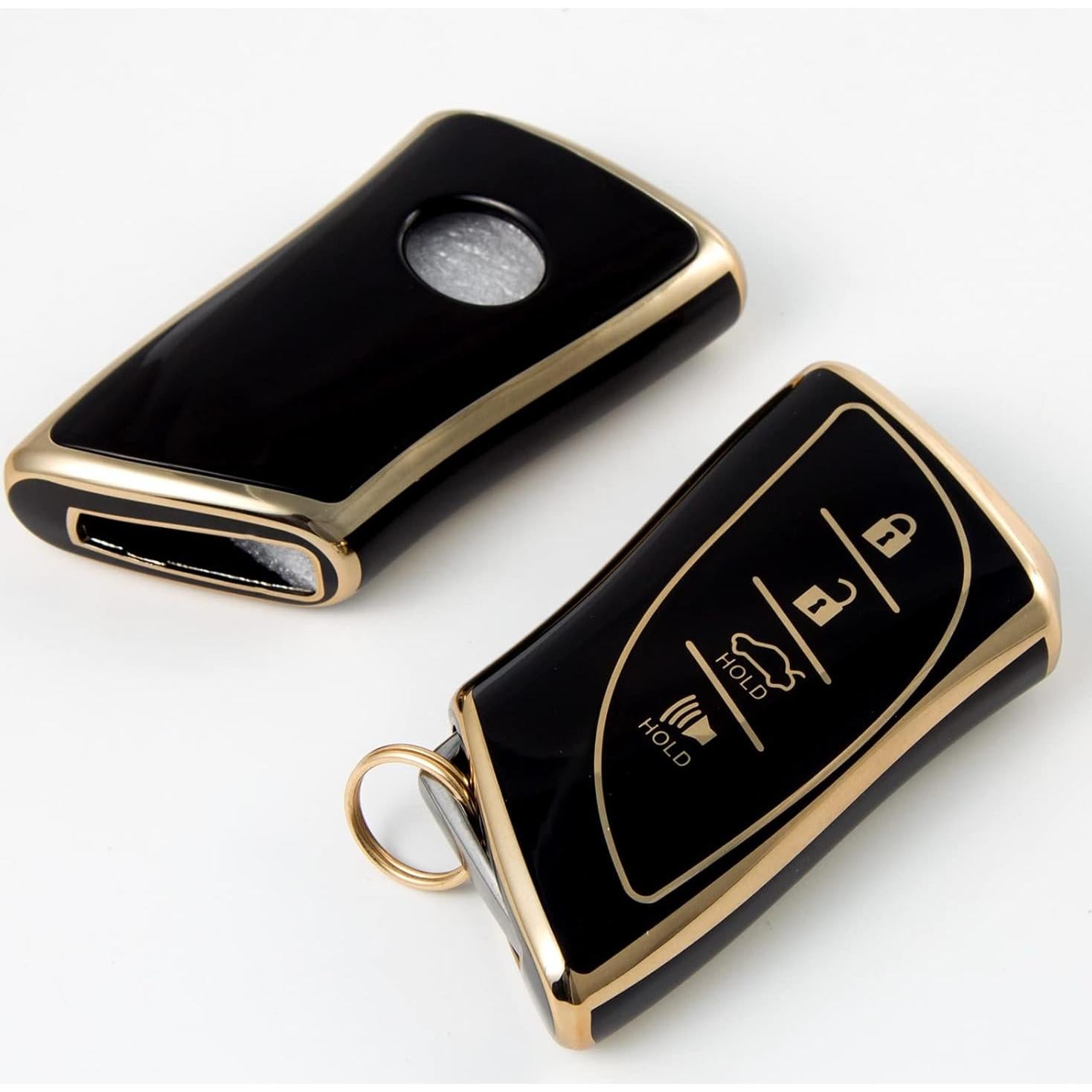 Cubierta de Llave Lexus LCXJMWKL Negra TPU Suave 360°