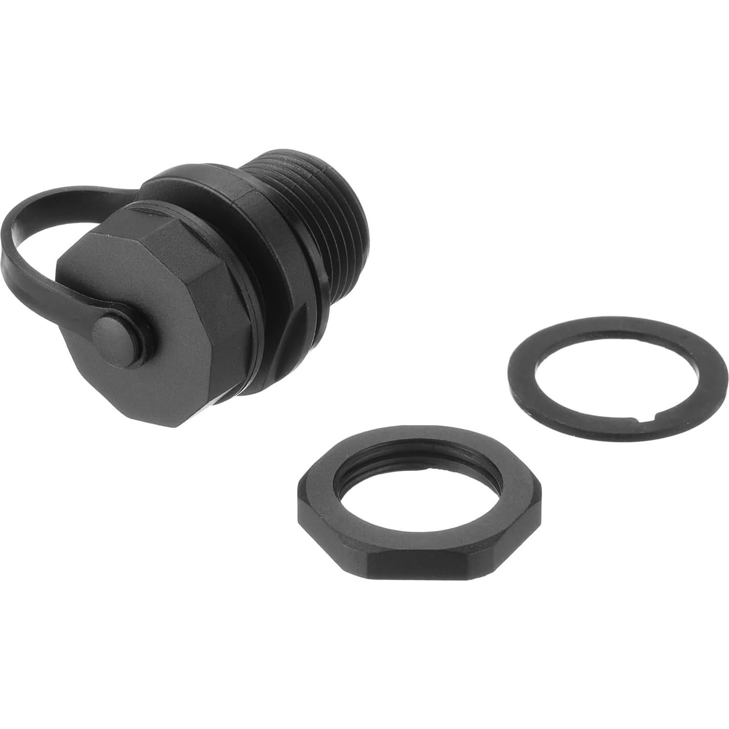 Acoplador RJ45 Blindado IP67 MECCANIXITY para Ethernet CAT6 - Paquete de 2