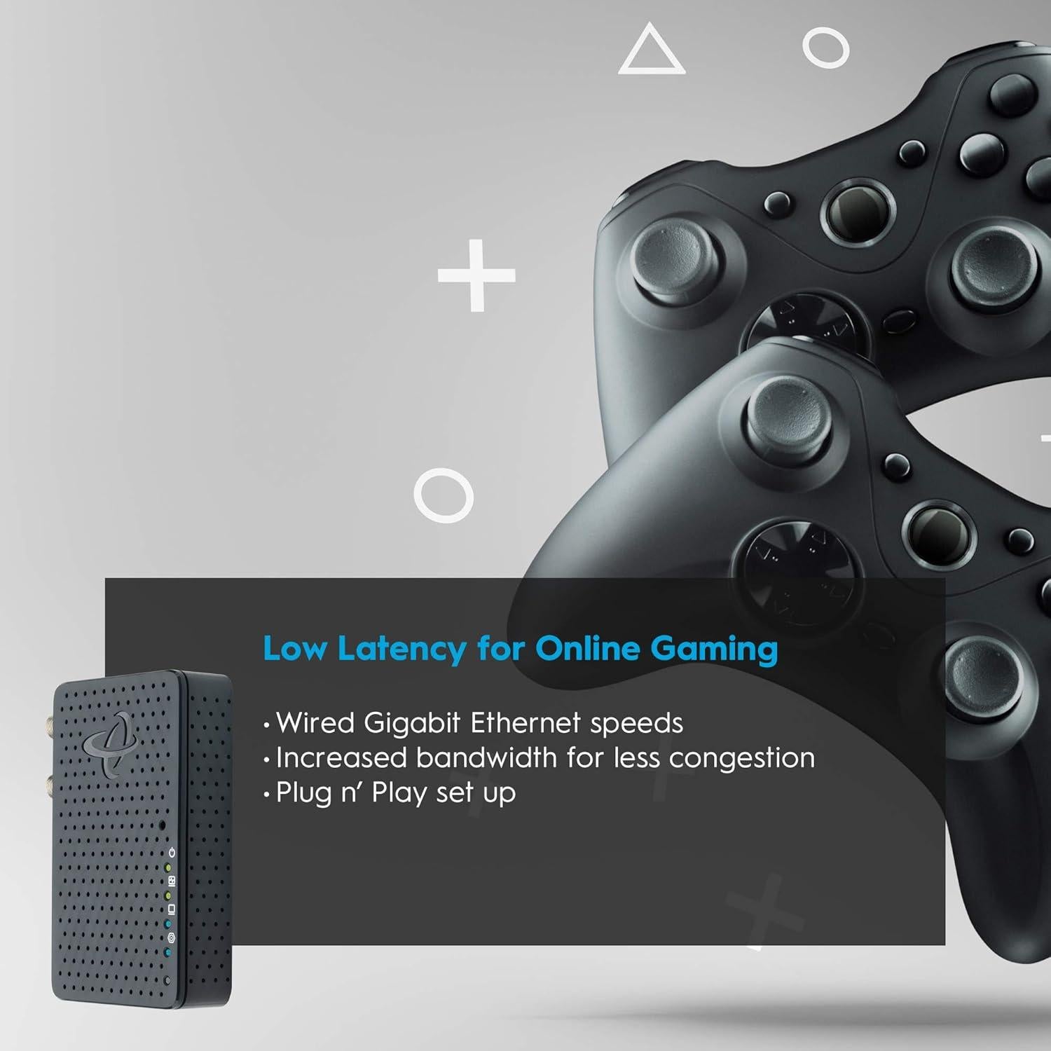 Adaptador MoCA Hitron HT-EM4 1 Gbps Coaxial a Ethernet