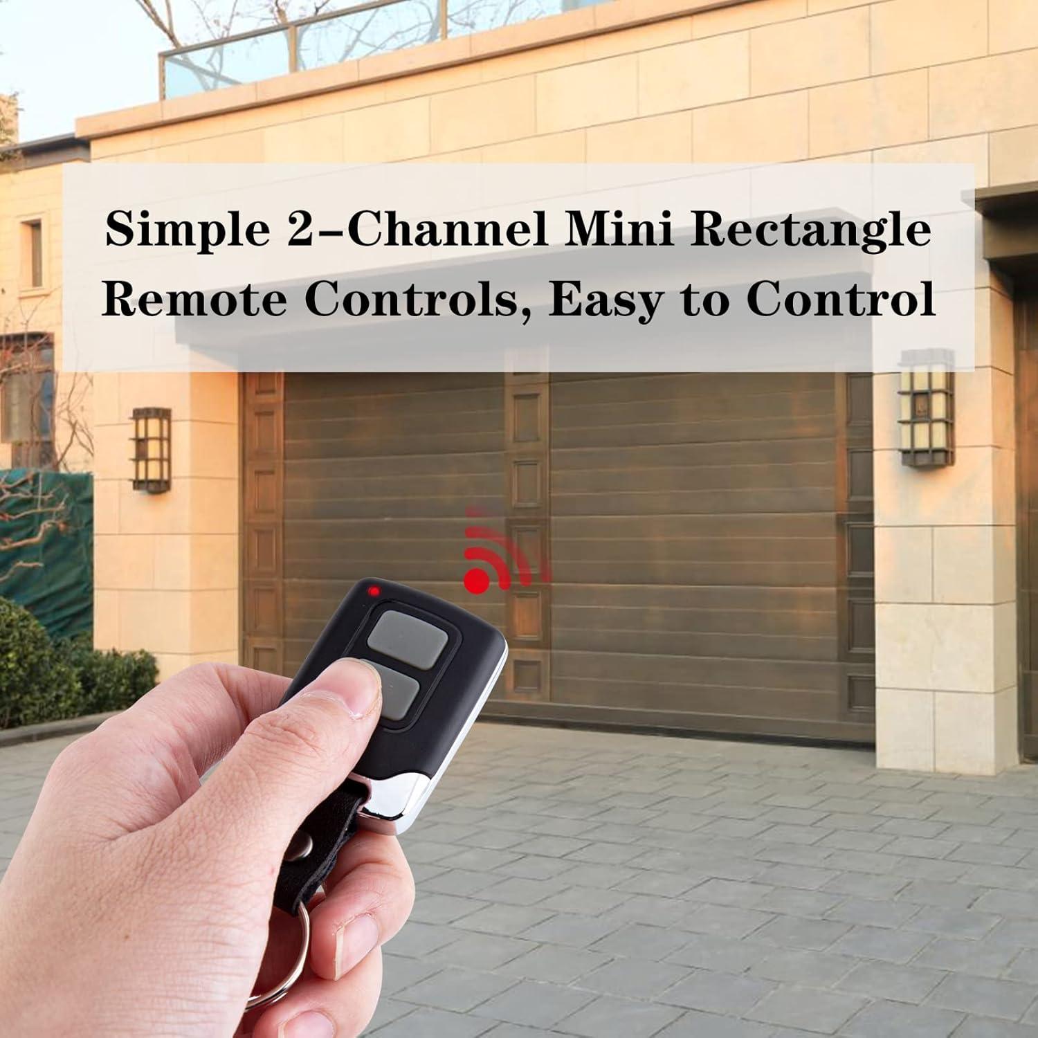 Control Remoto de Puerta de Garaje LAWOHO Morado 315MHz