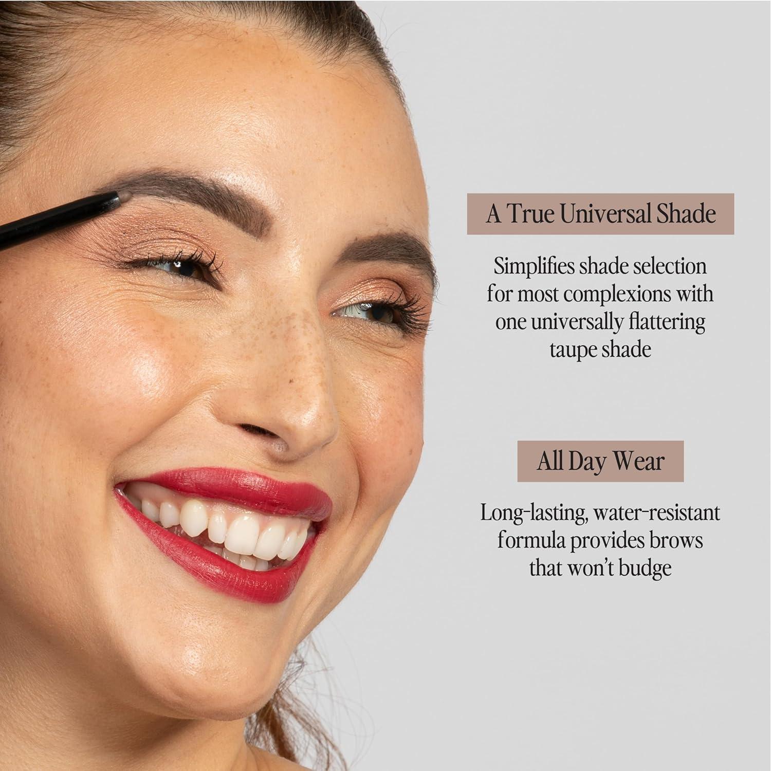 Lápiz de Cejas Universal Billion Dollar Brows - Doble Punta, Vegano