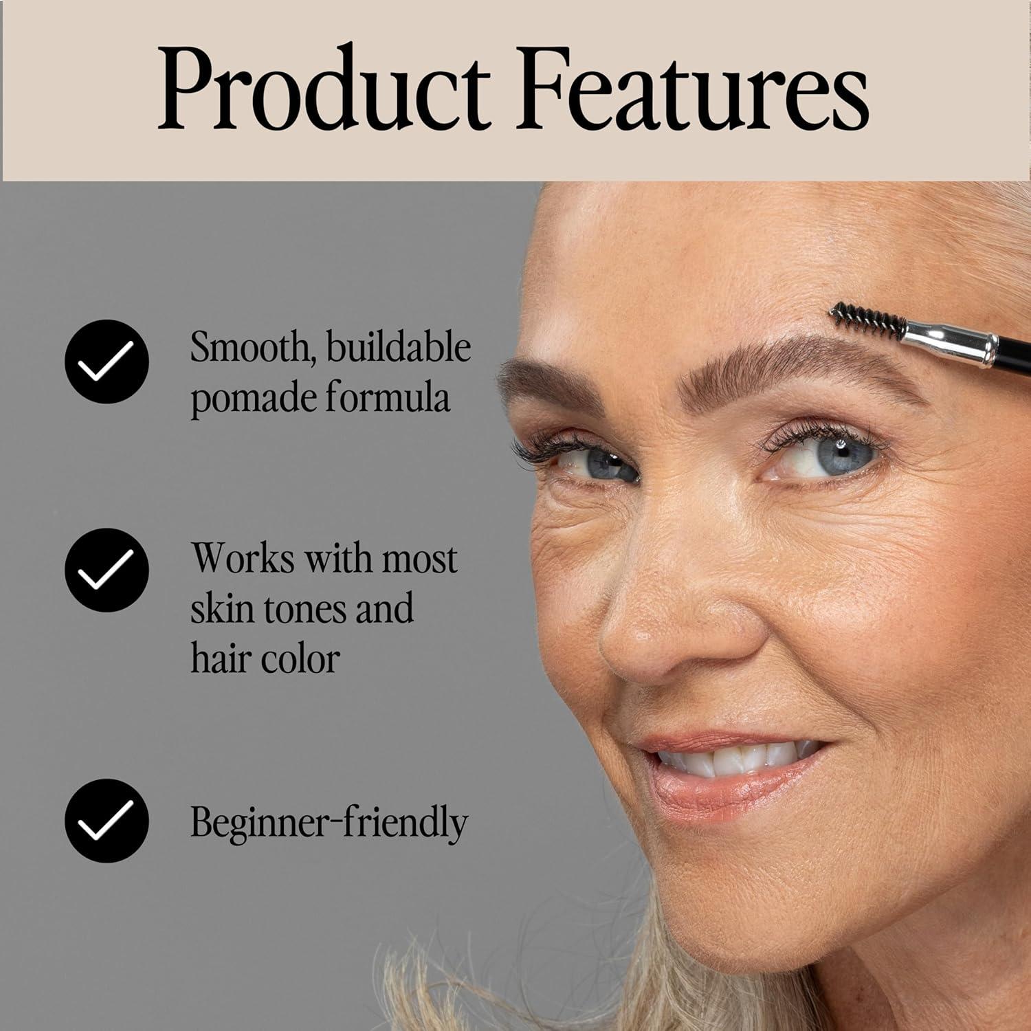 Lápiz de Cejas Universal Billion Dollar Brows - Doble Punta, Vegano