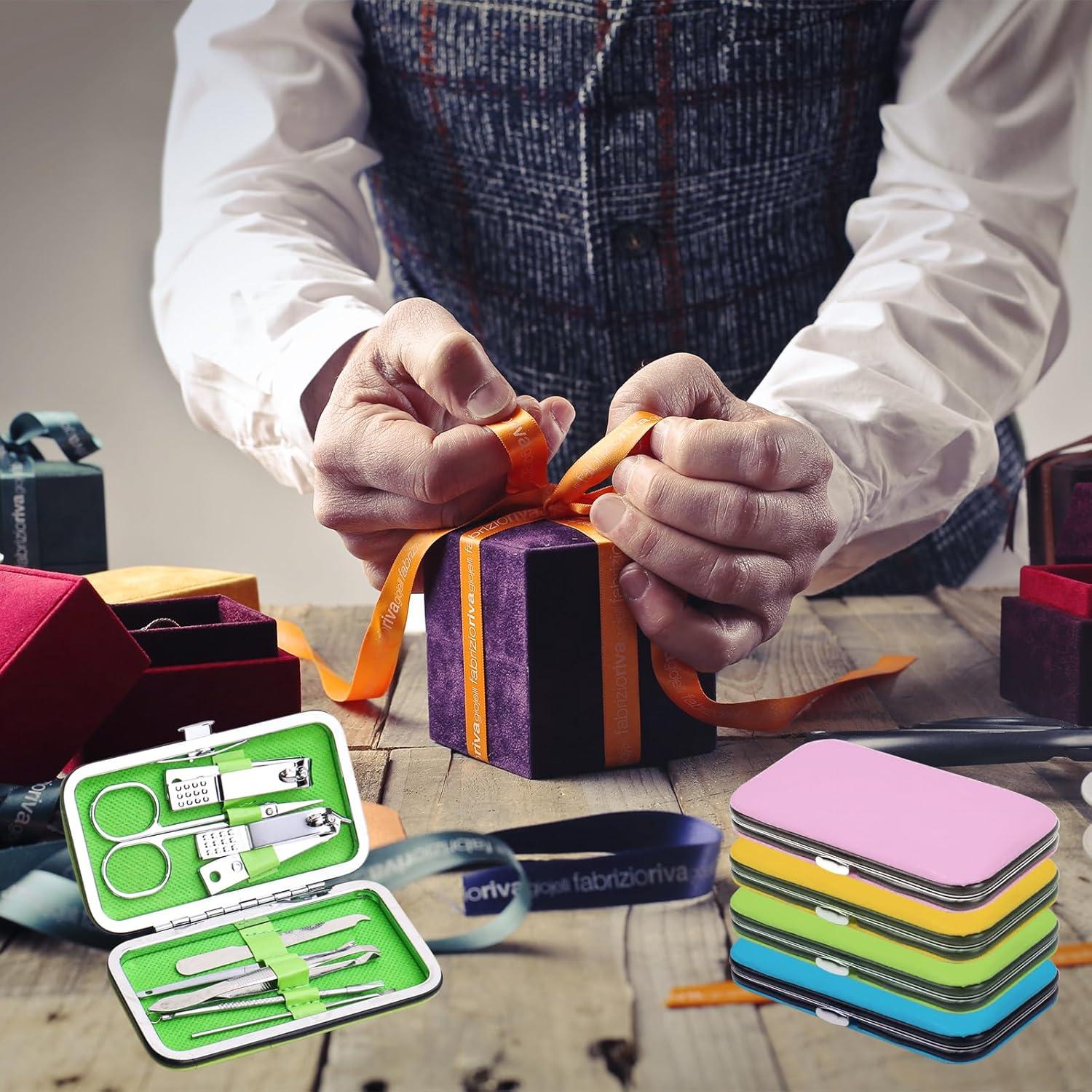 Set de Manicura y Pedicura Terdey 8 en 1, Acero Inoxidable