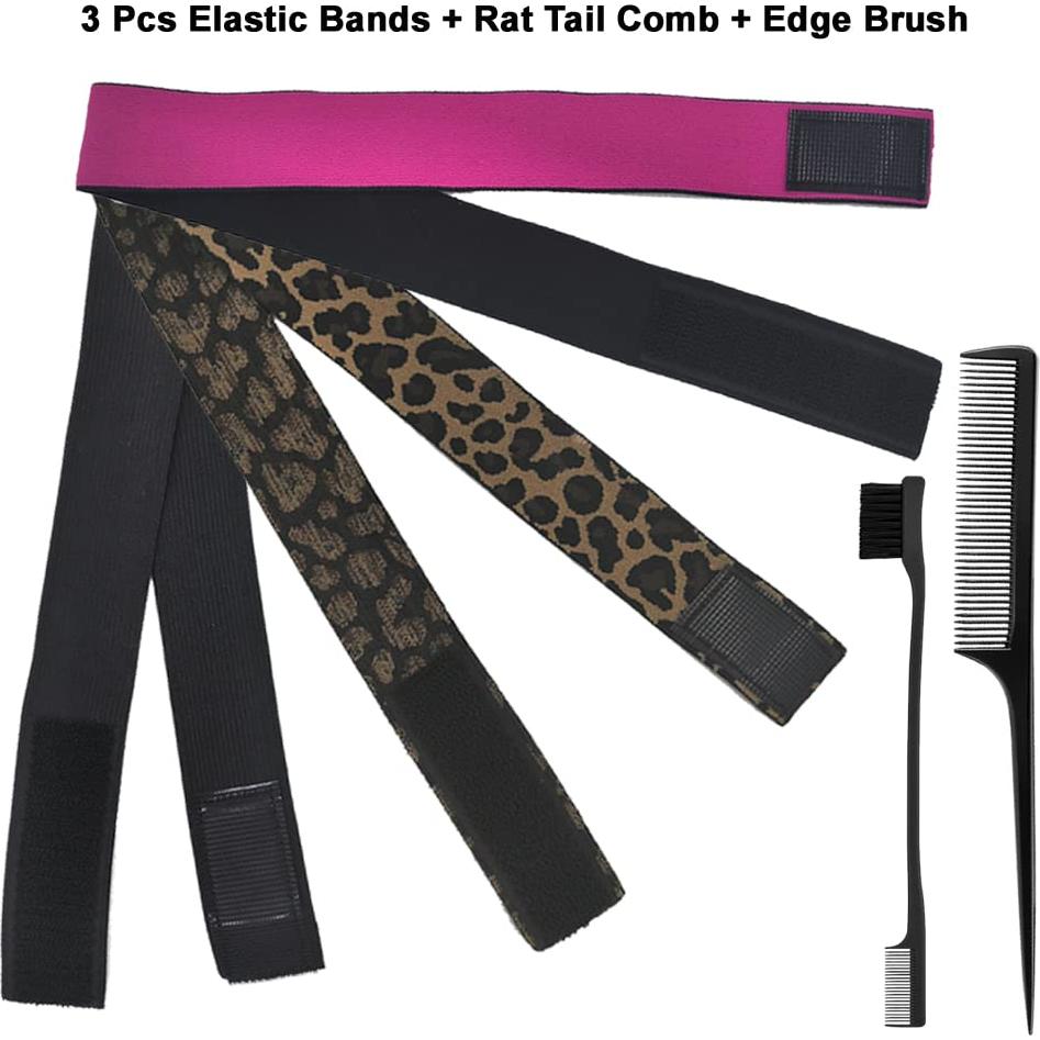 Juego de bandas elásticas para pelucas AIFIHIYI - 3 piezas
