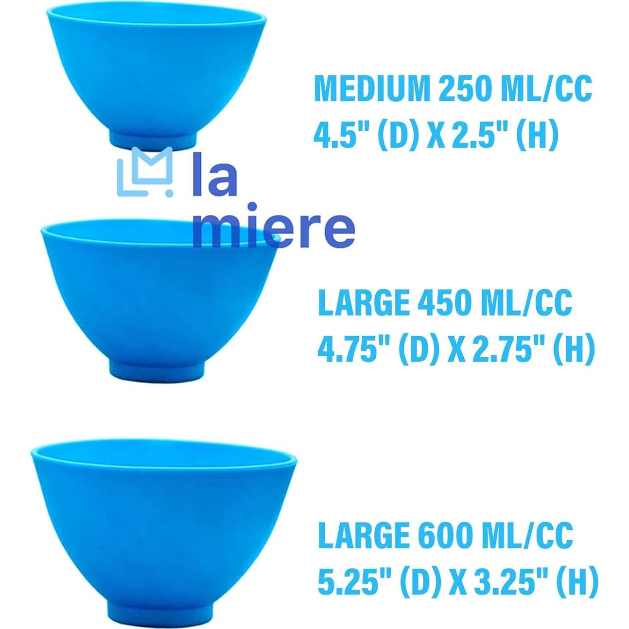 Cuenco de Mezcla Dental Flexible LA MIERE 11.4 cm Azul