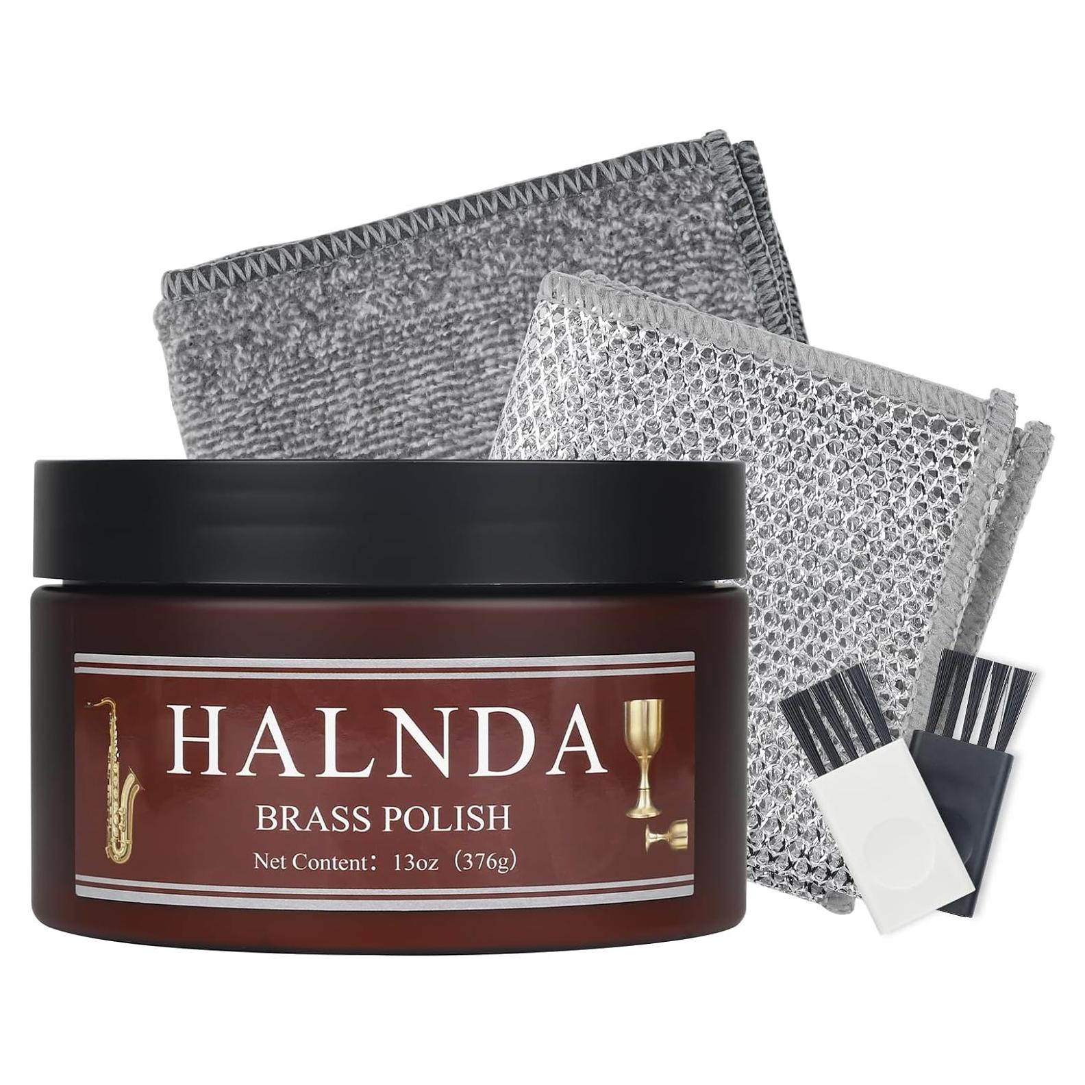 Kit de Limpieza y Pulido de Cobre y Latón 13oz HANLDA