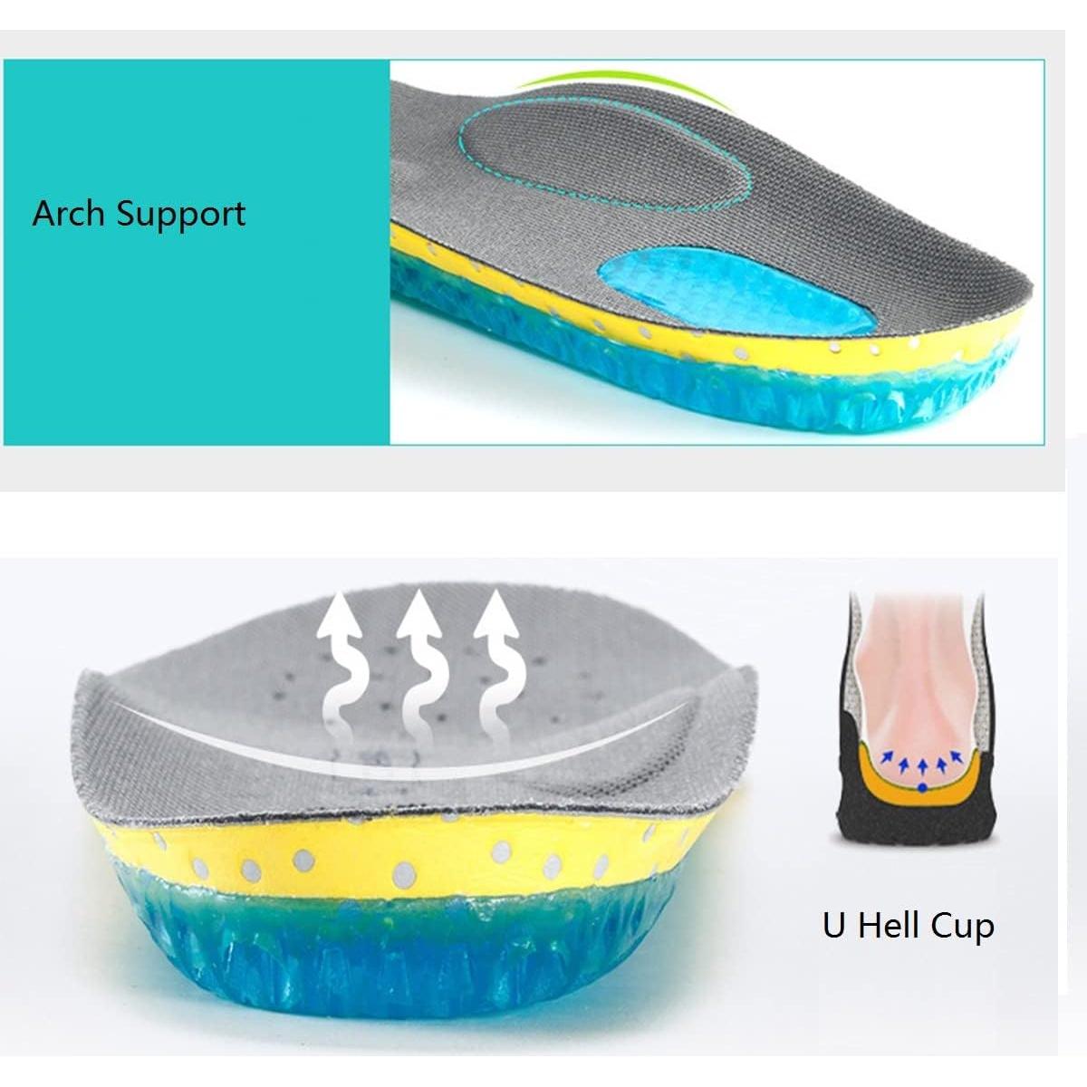 Plantillas de Gel para Niños YANTING 1.5-2 Amortiguación