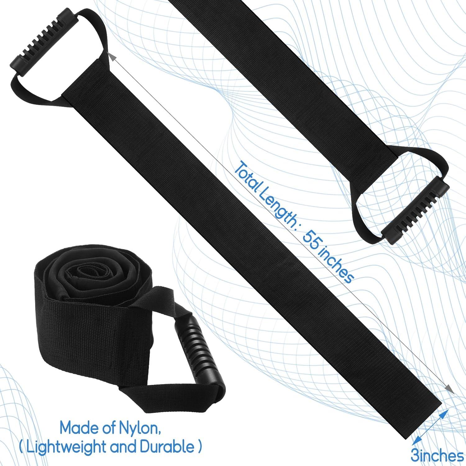 Correa de rodillo acolchada Maiteenly MME2250 140cm negra