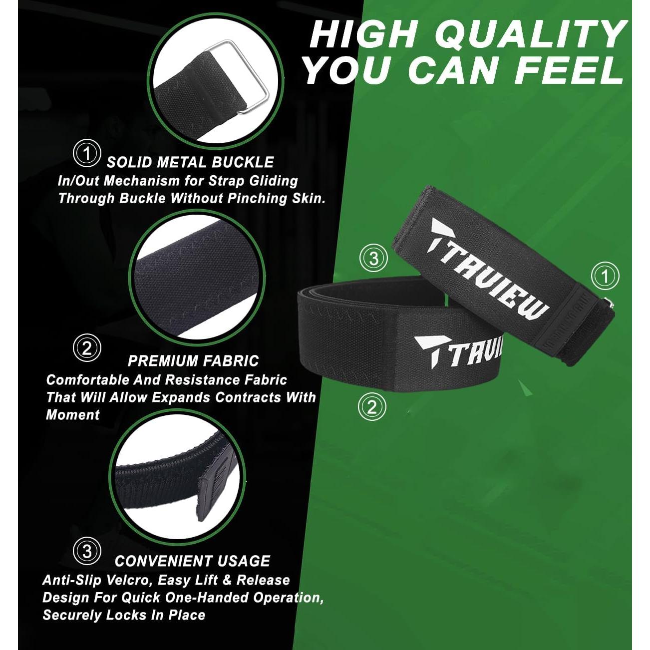 Bandas de Oclusión TAVIEW para Ejercicio y Fitness - Ajustables